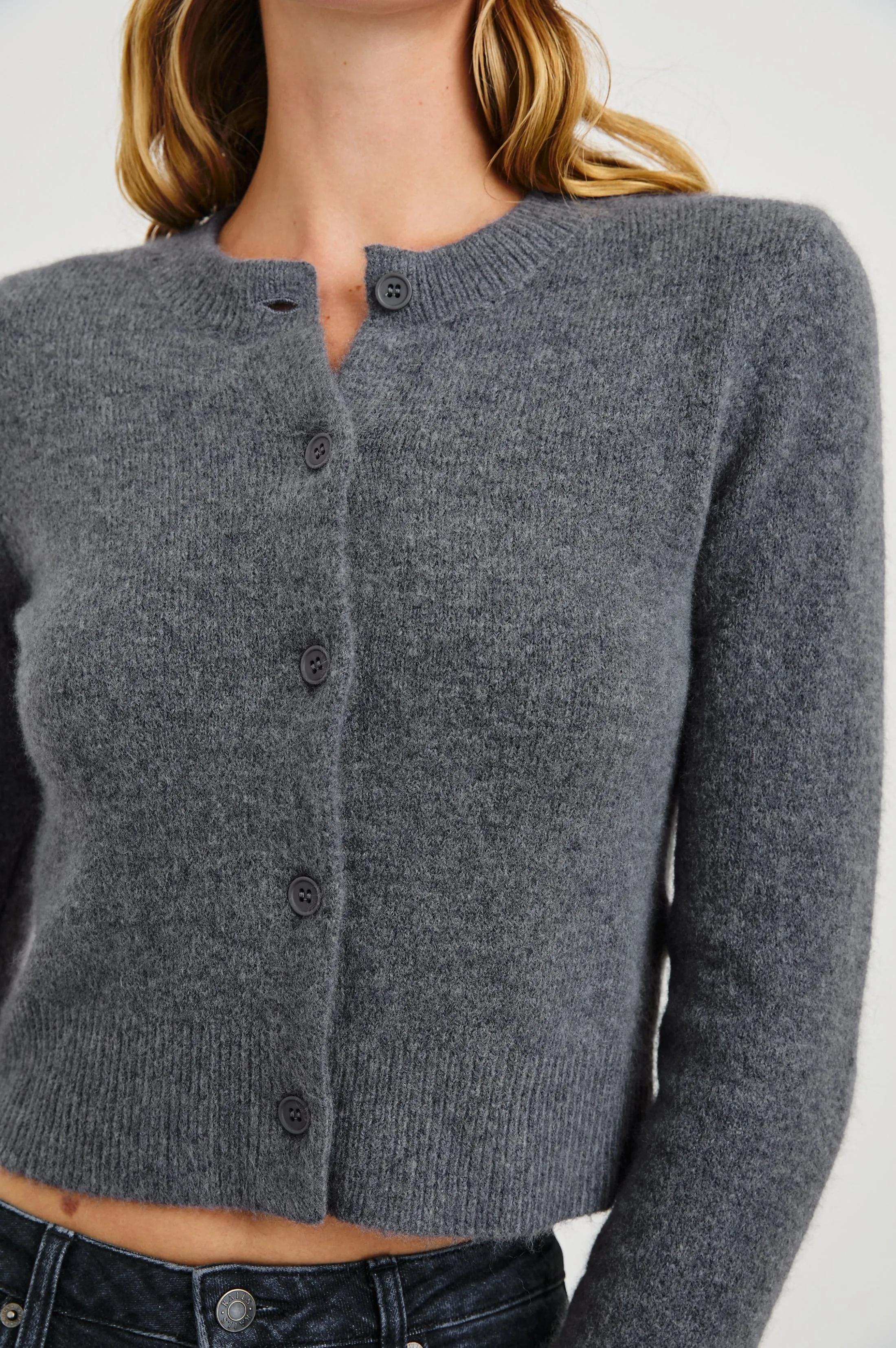 MATILDA SWEATER - CHARCOAL Rails