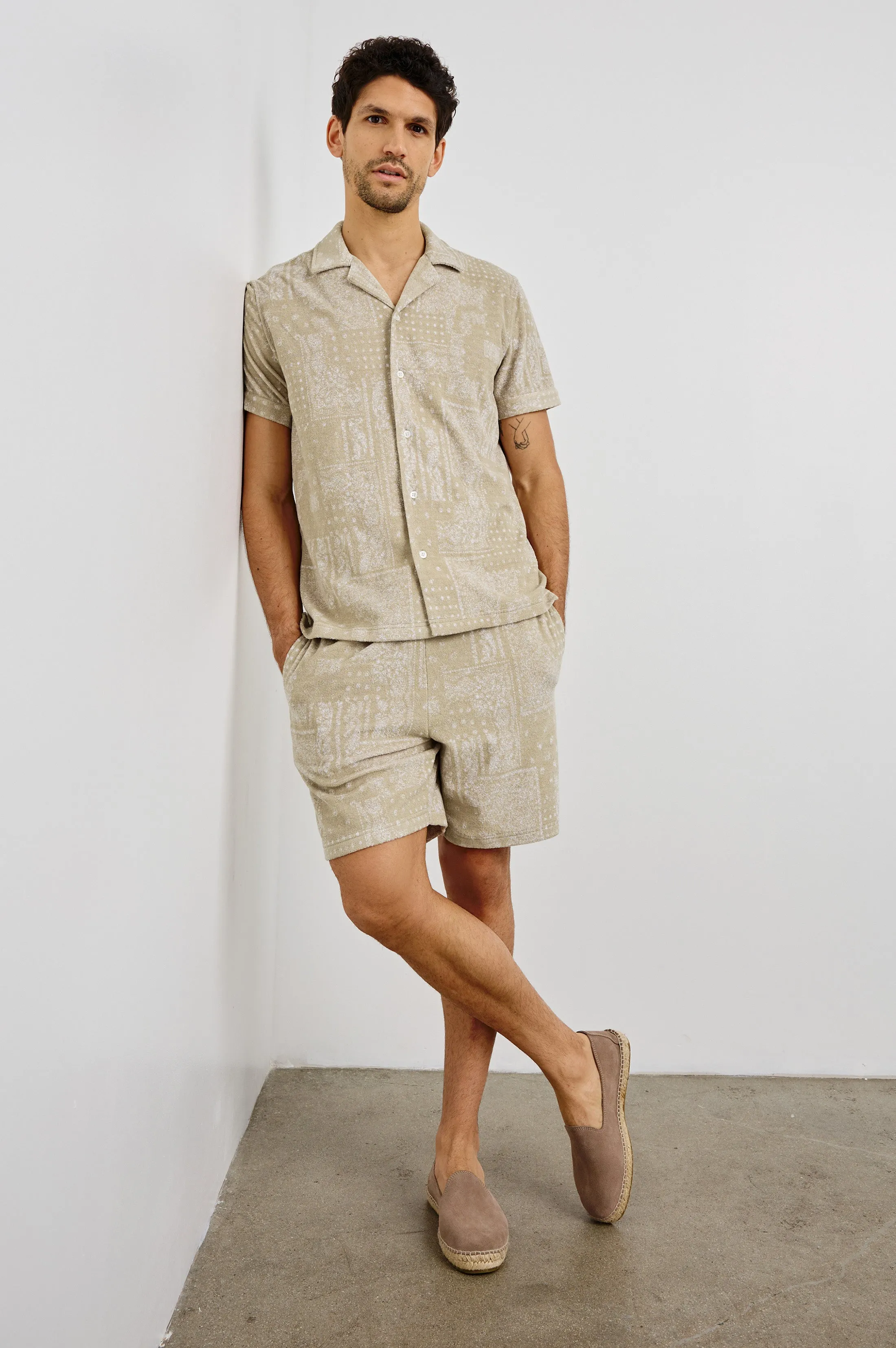 MAVERICK SHIRT - BANDANA CRAFT PAPER Rails