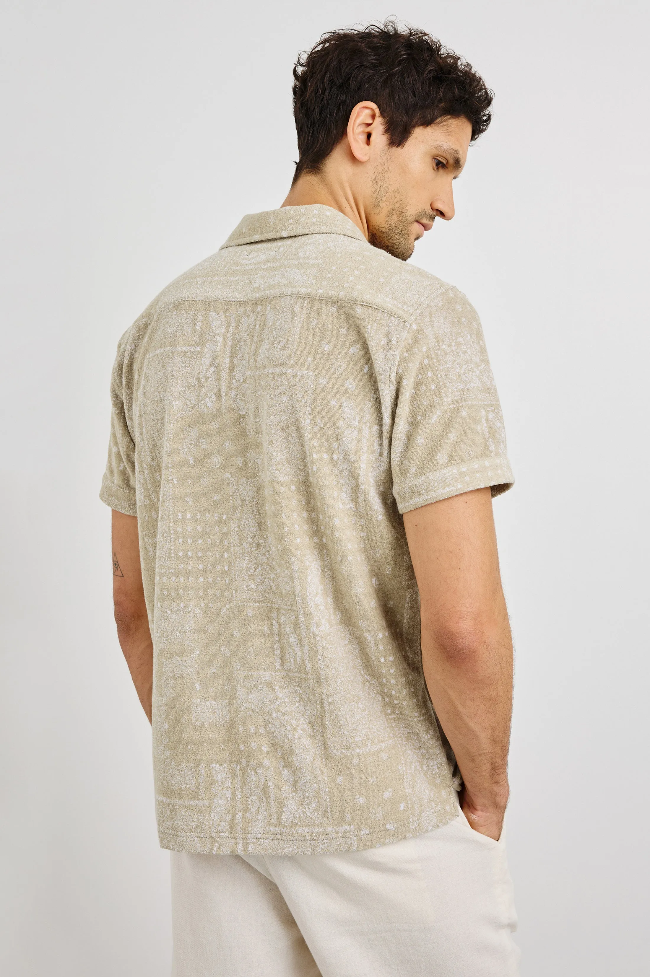 MAVERICK SHIRT - BANDANA CRAFT PAPER Rails