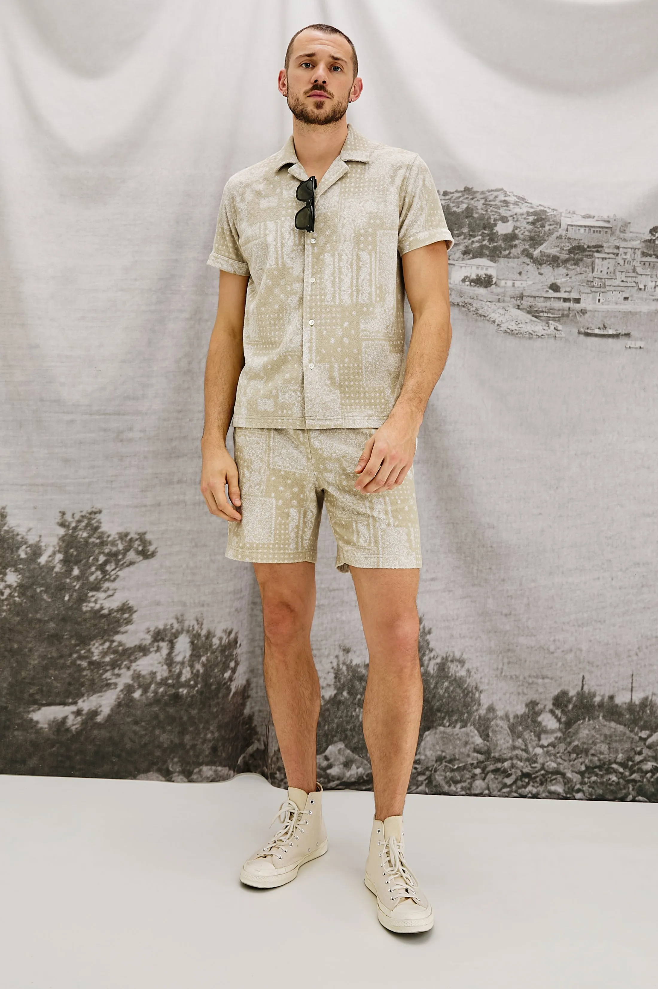 MAVERICK SHIRT - BANDANA CRAFT PAPER Rails