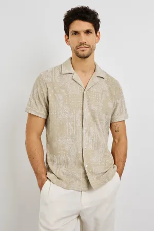 MAVERICK SHIRT - BANDANA CRAFT PAPER Rails