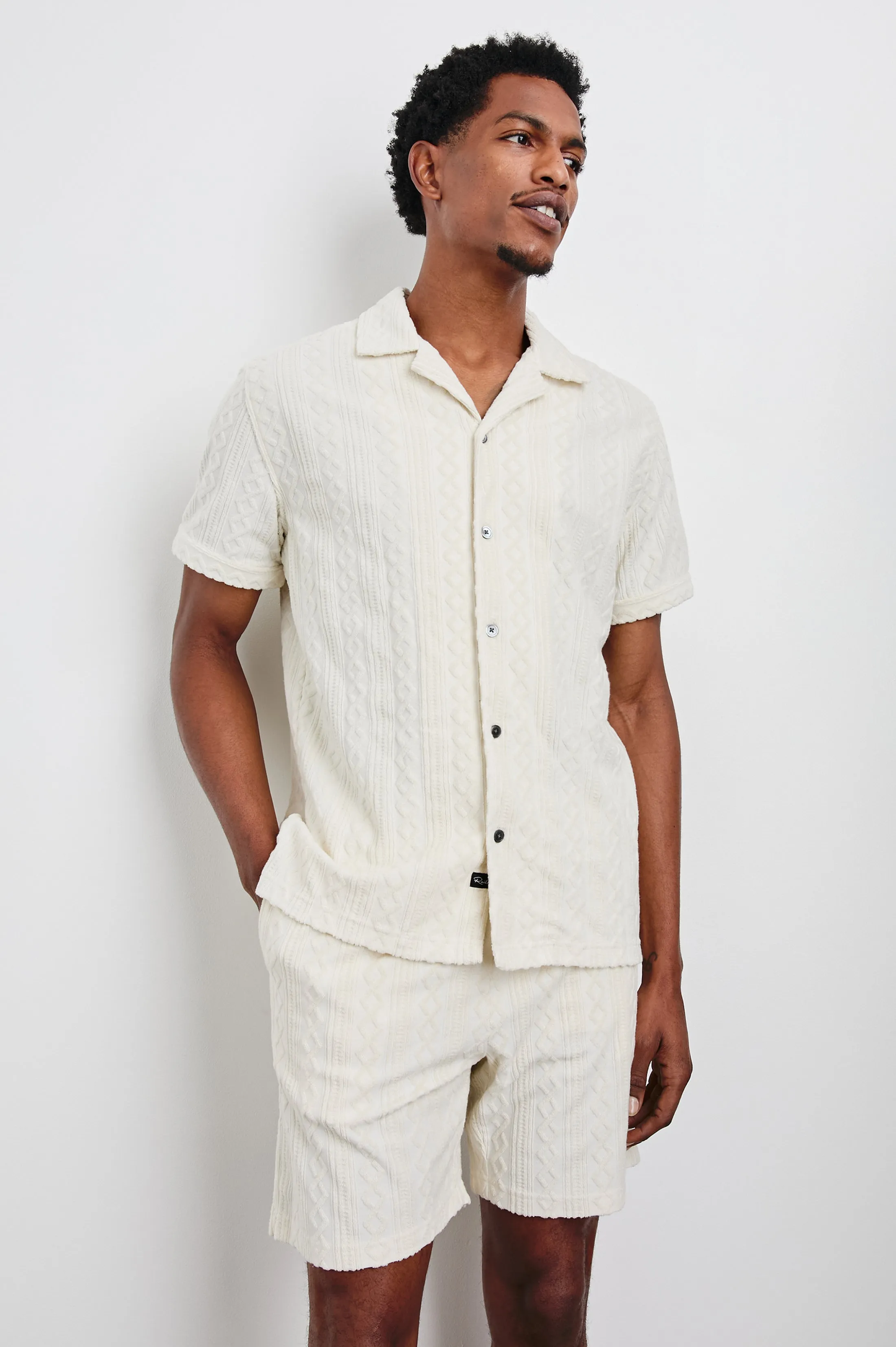 MAVERICK SHIRT - ECRU Rails