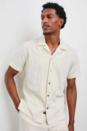 MAVERICK SHIRT - ECRU Rails