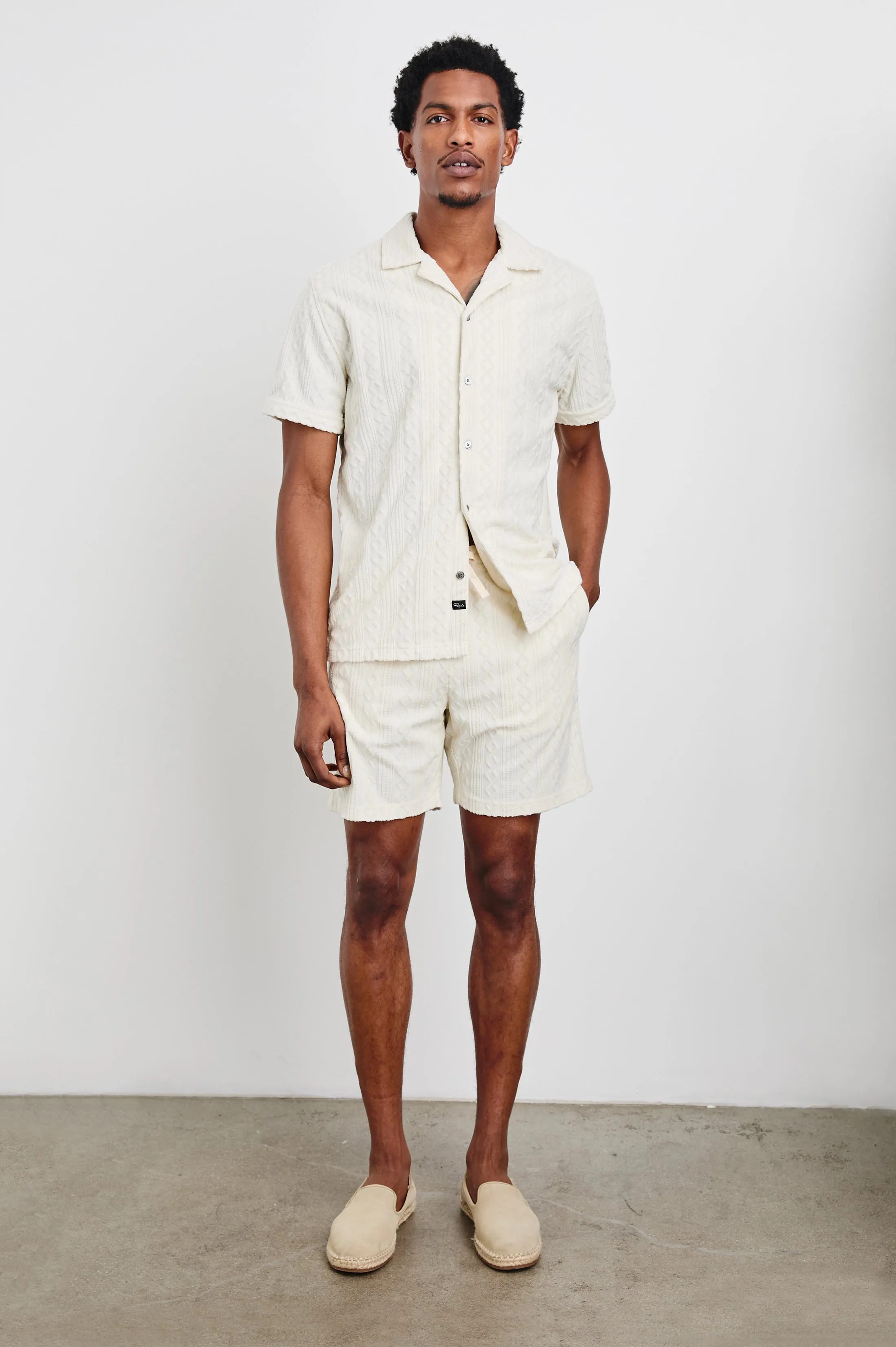 MAVERICK SHIRT - ECRU Rails