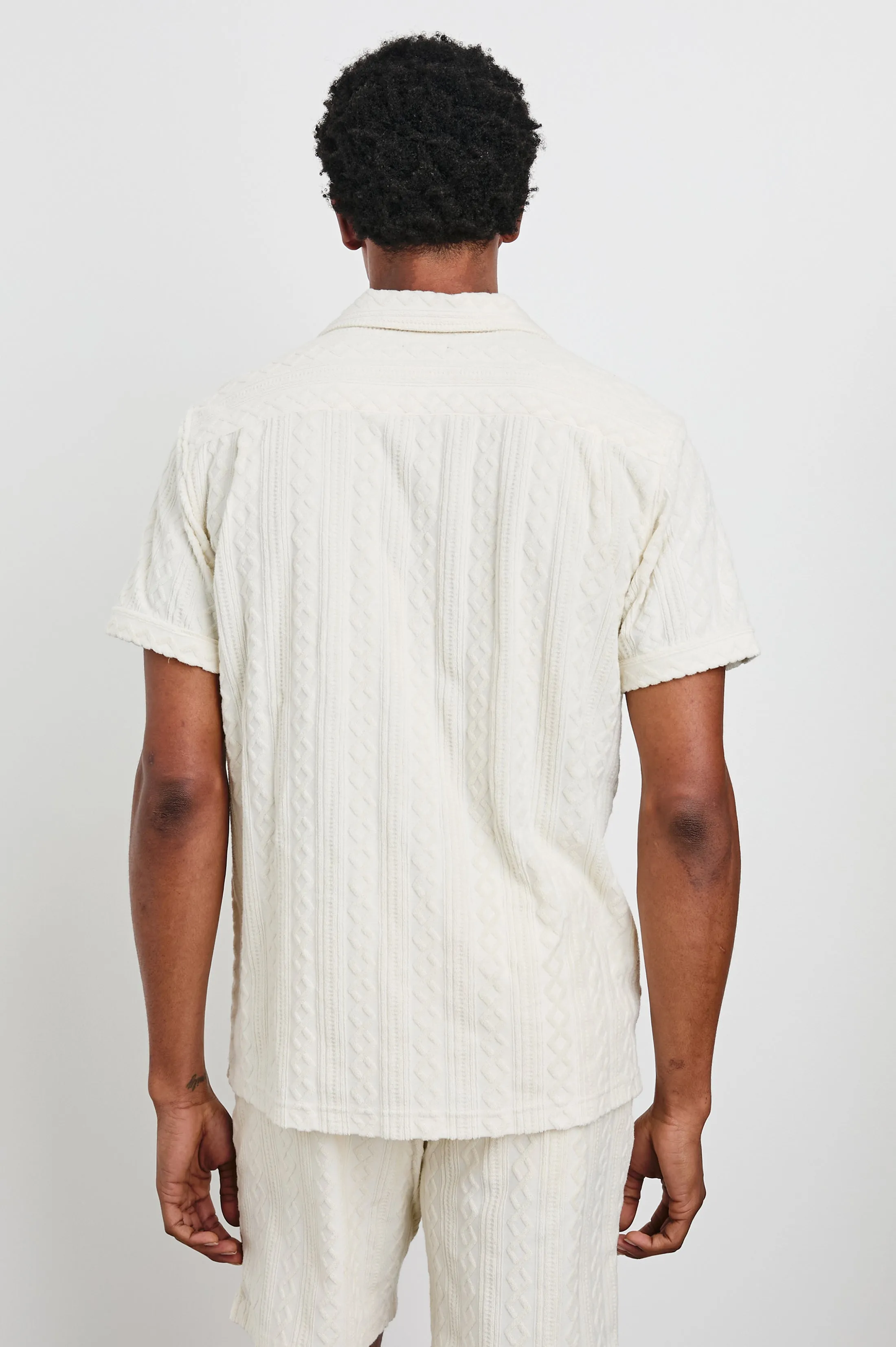 MAVERICK SHIRT - ECRU Rails