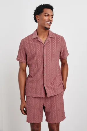 MAVERICK SHIRT - FADED RED Rails