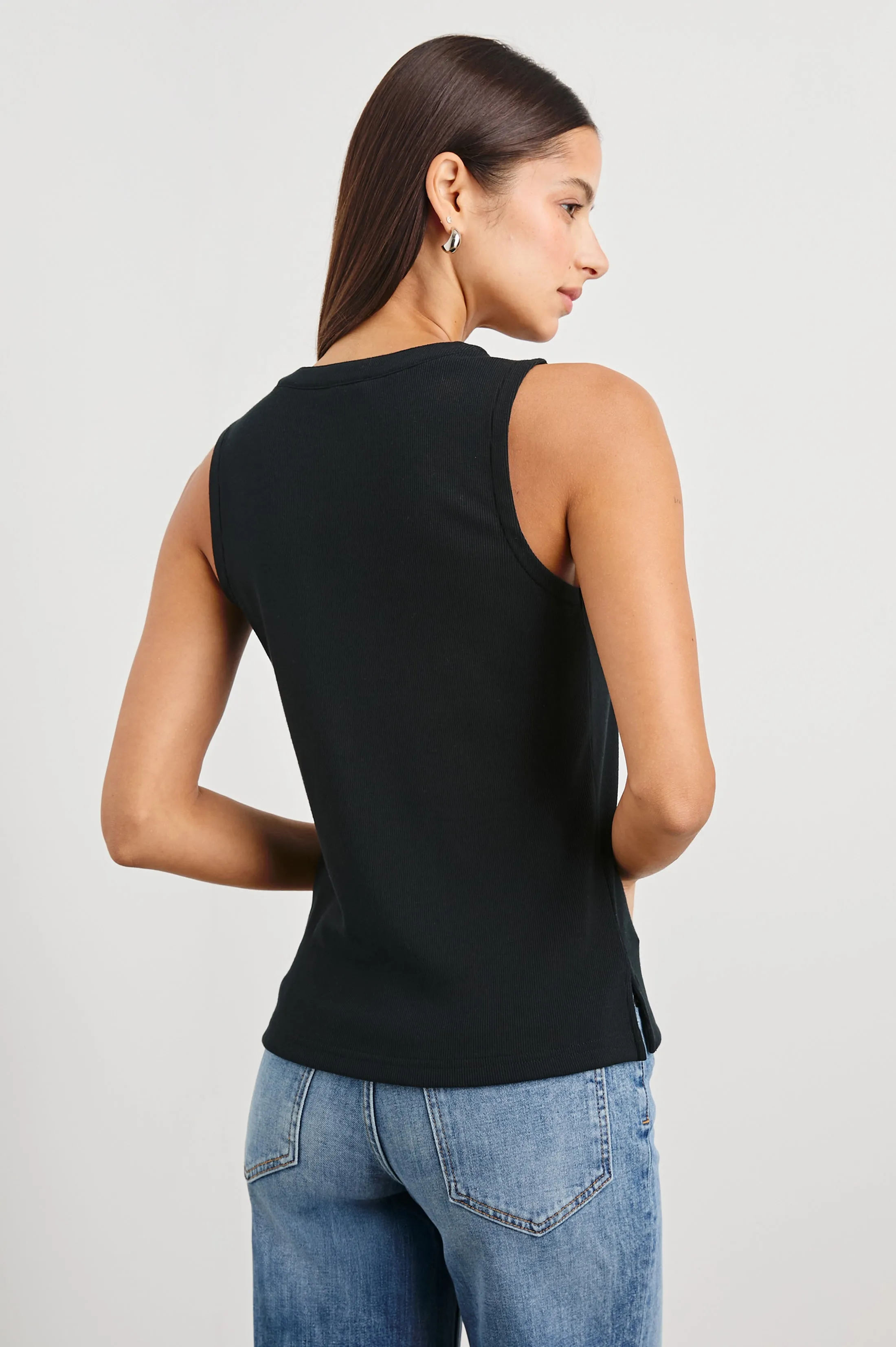 MAYLA TOP - BLACK Rails