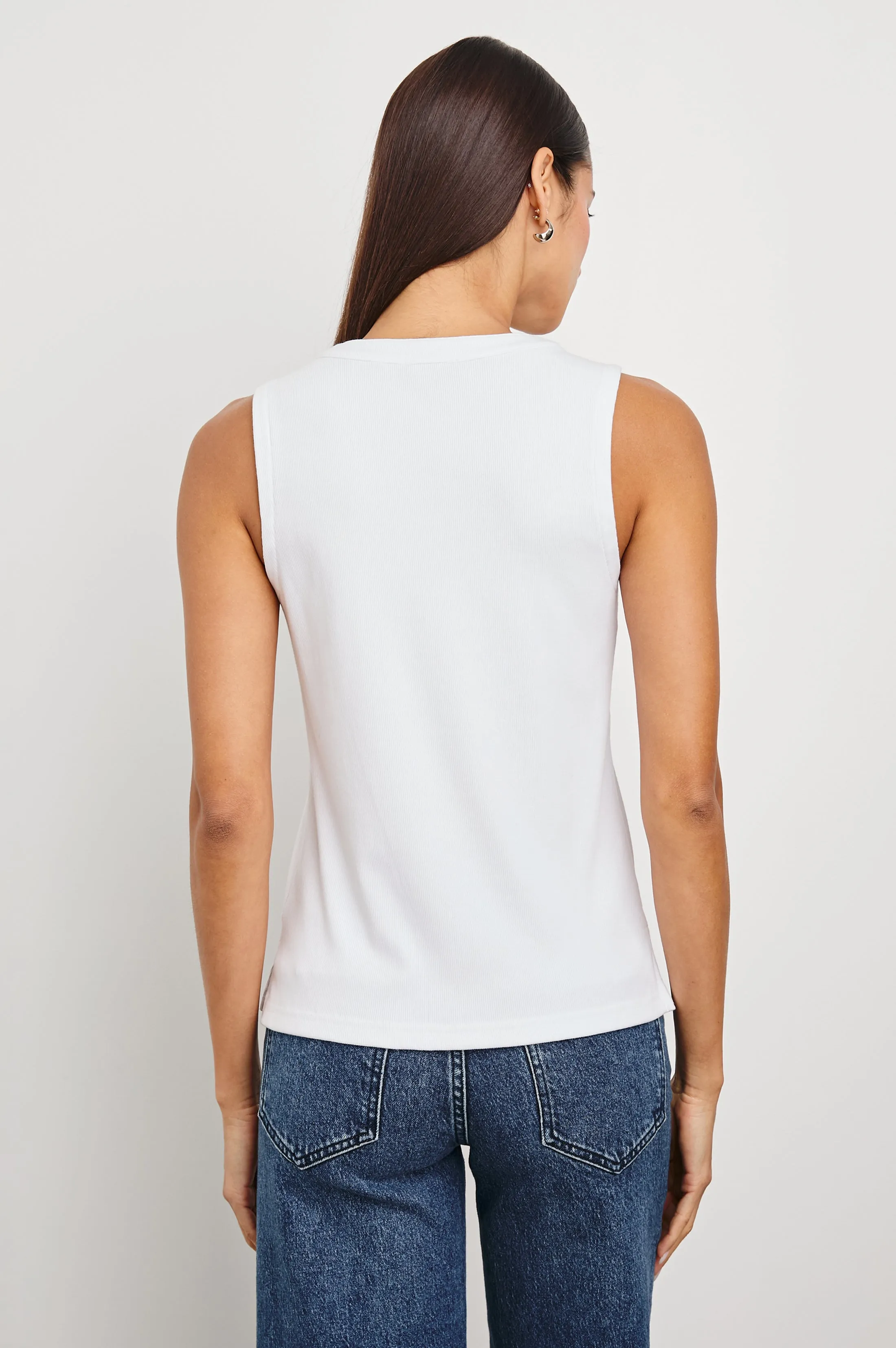 MAYLA TOP - WHITE Rails
