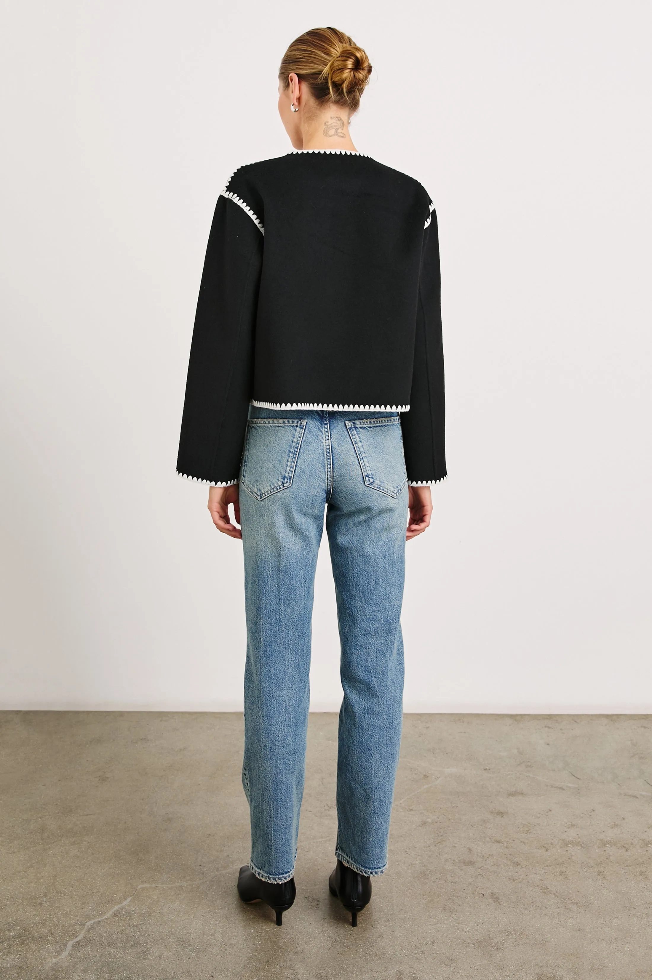 MELANIE JACKET - BLACK Rails