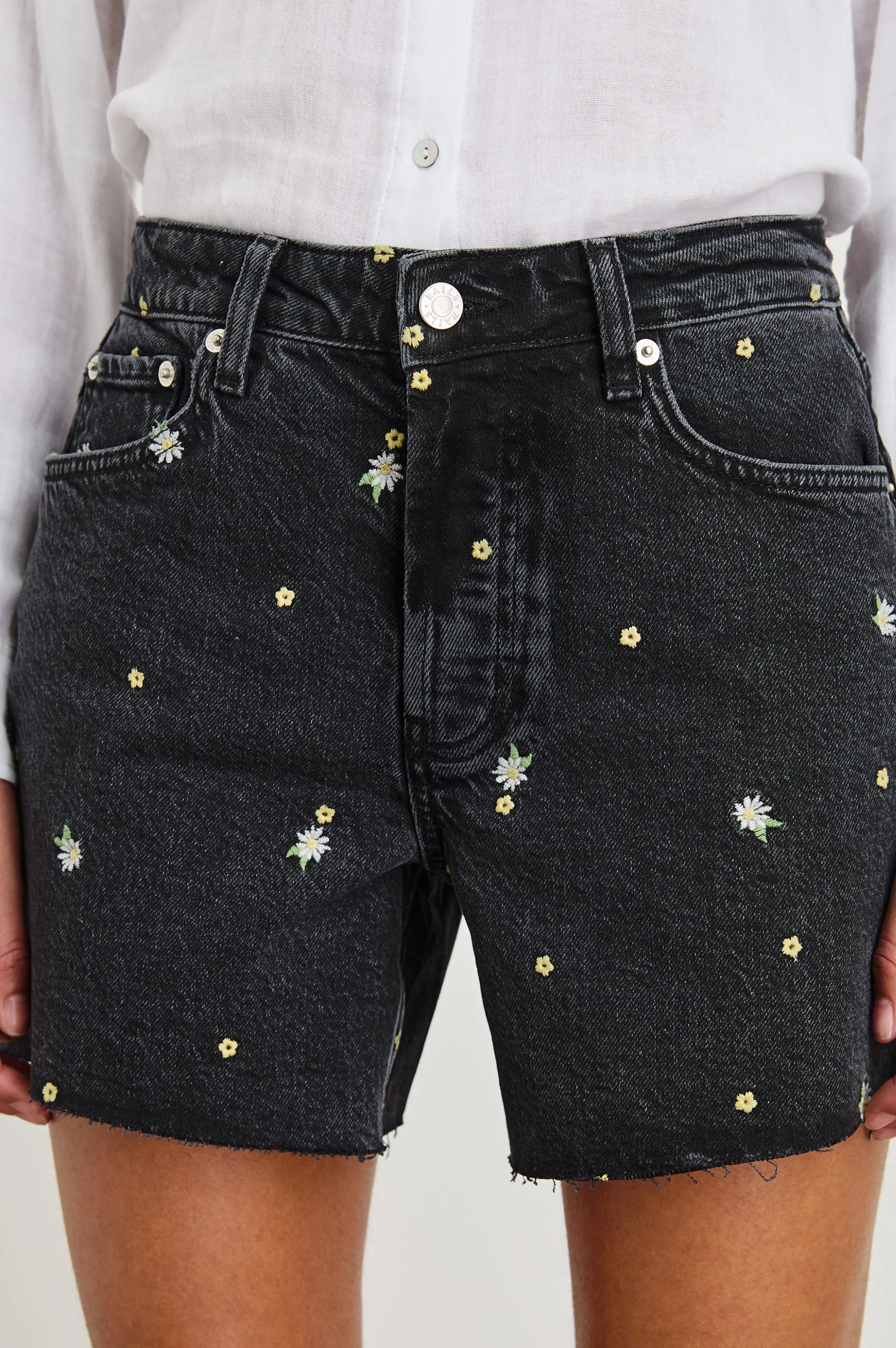 MESA SHORT - ASH BLACK FLORAL Rails