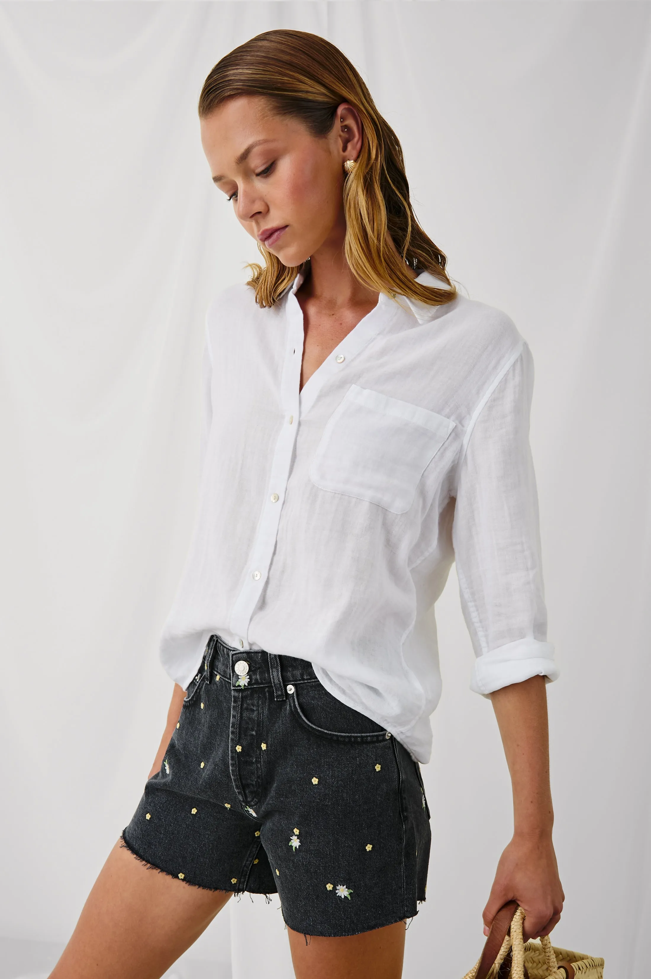 MESA SHORT - ASH BLACK FLORAL Rails