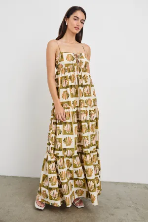MICA DRESS - CHECKERED SHELLS Rails