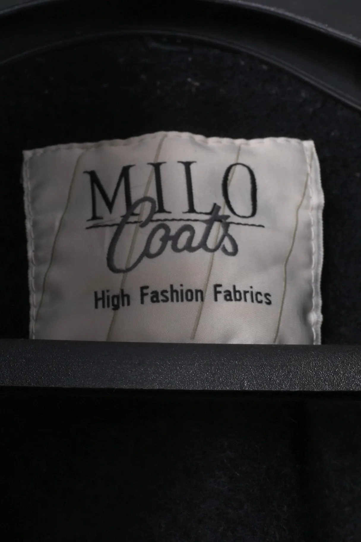 MILO Coats Womens 44 XXL Coat Brown Cotton Fleece Lined Shoulder Pads Classic