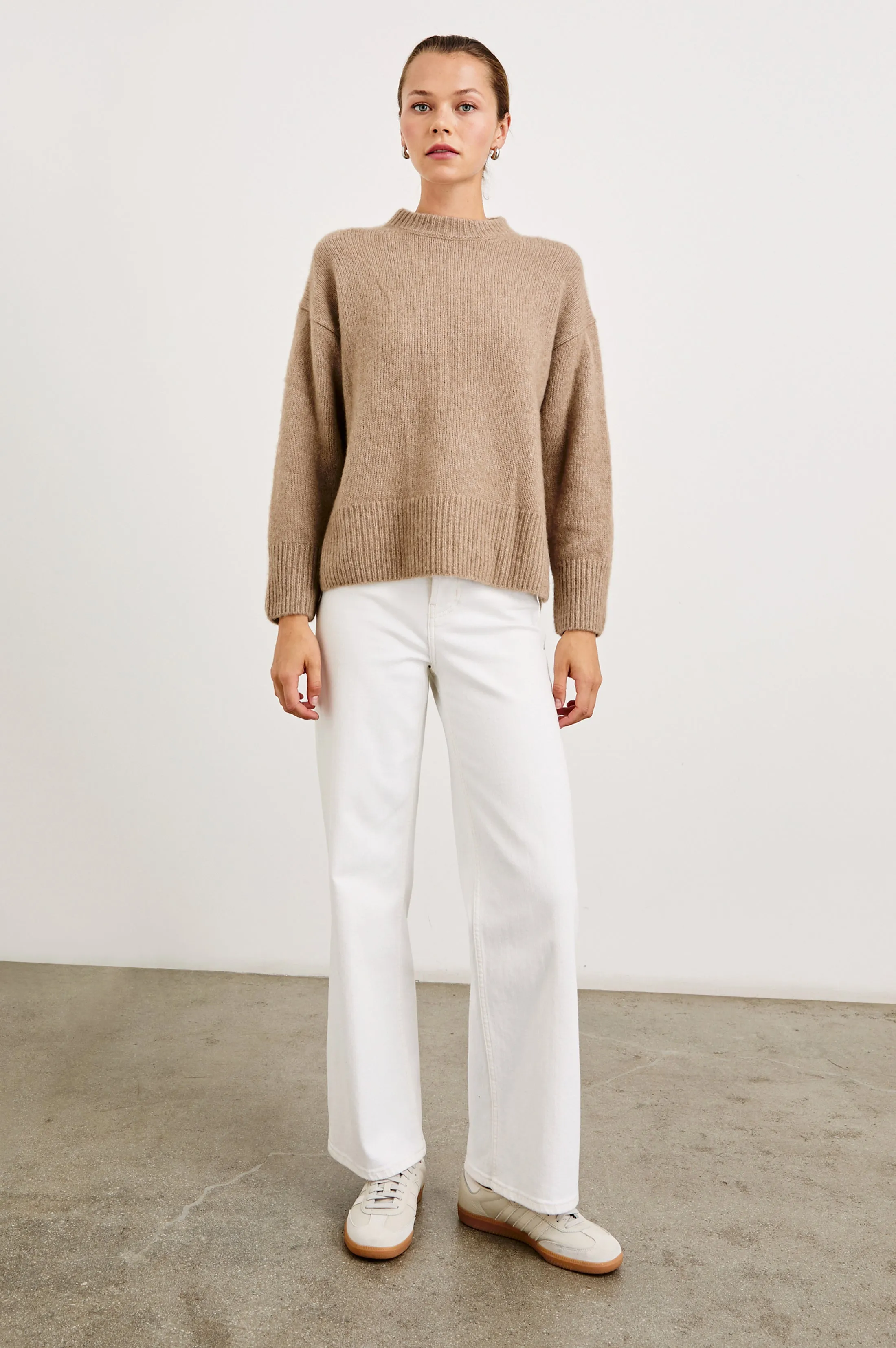 MIRANDA SWEATER - OATMEAL Rails