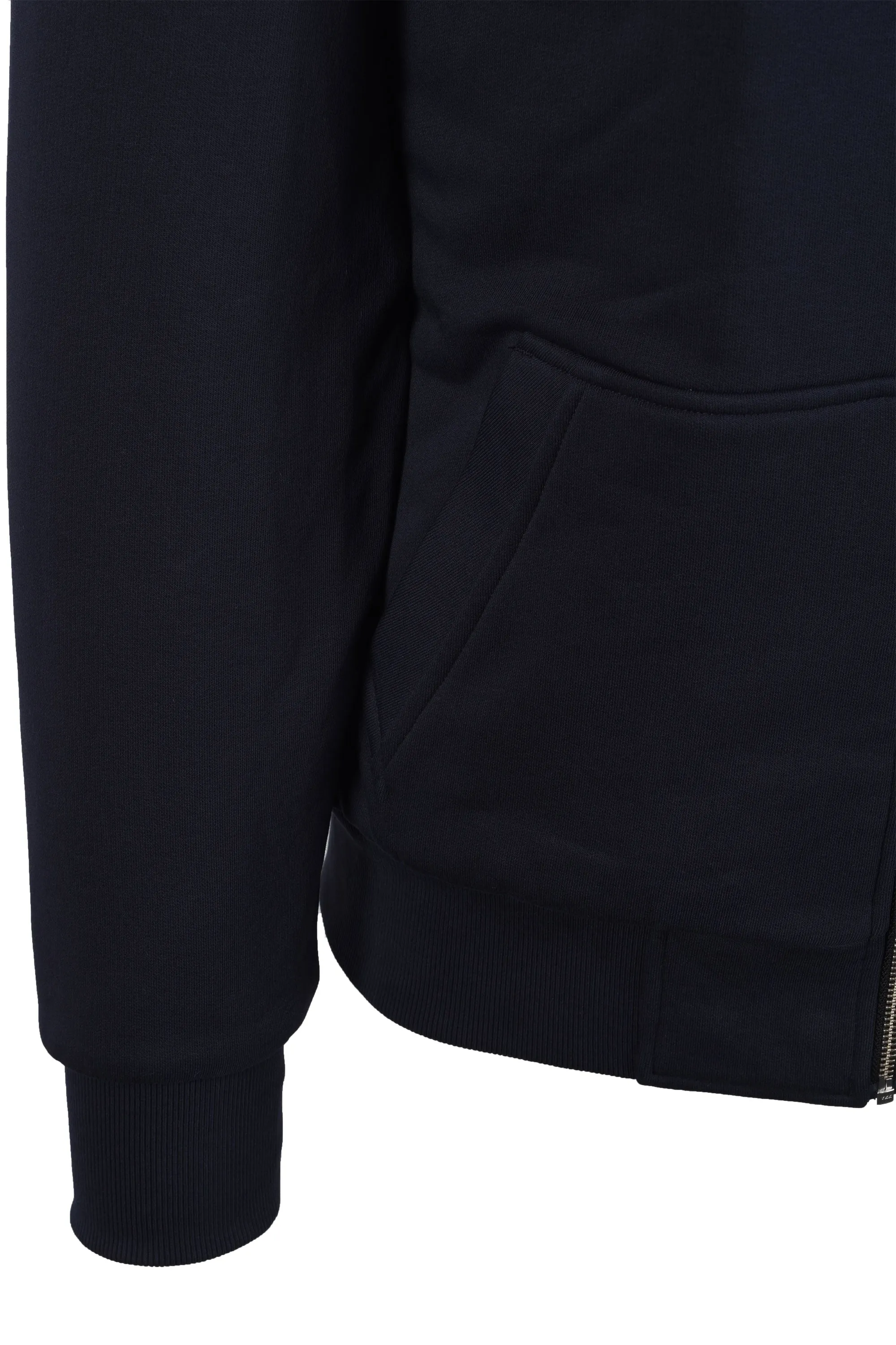 Moose Knuckles Classic Bunny Hooded Full Zip Navy