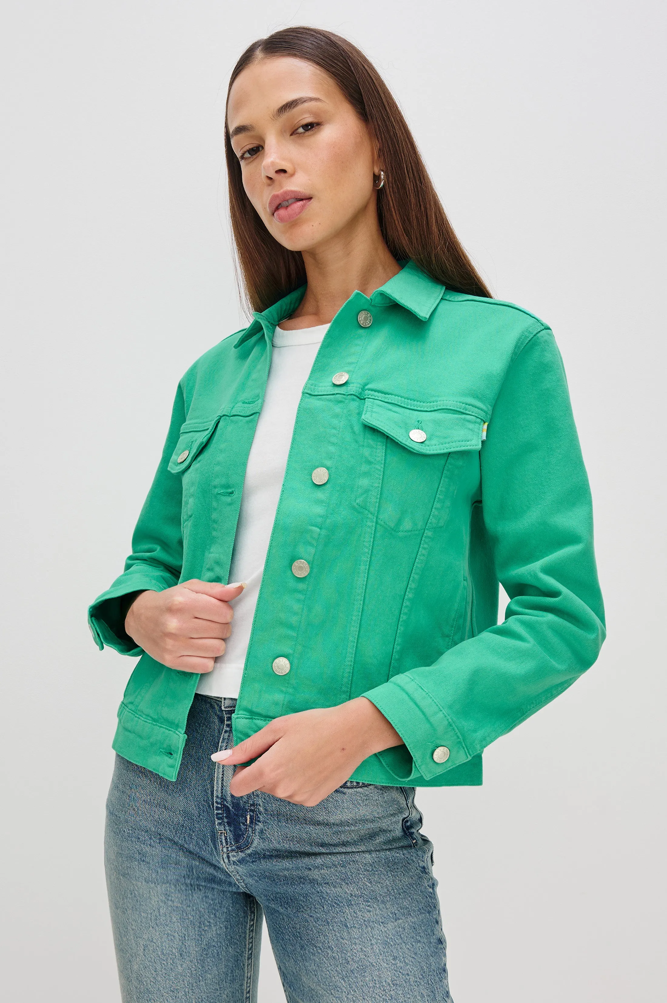 MULHOLLAND JACKET - EMERALD Rails