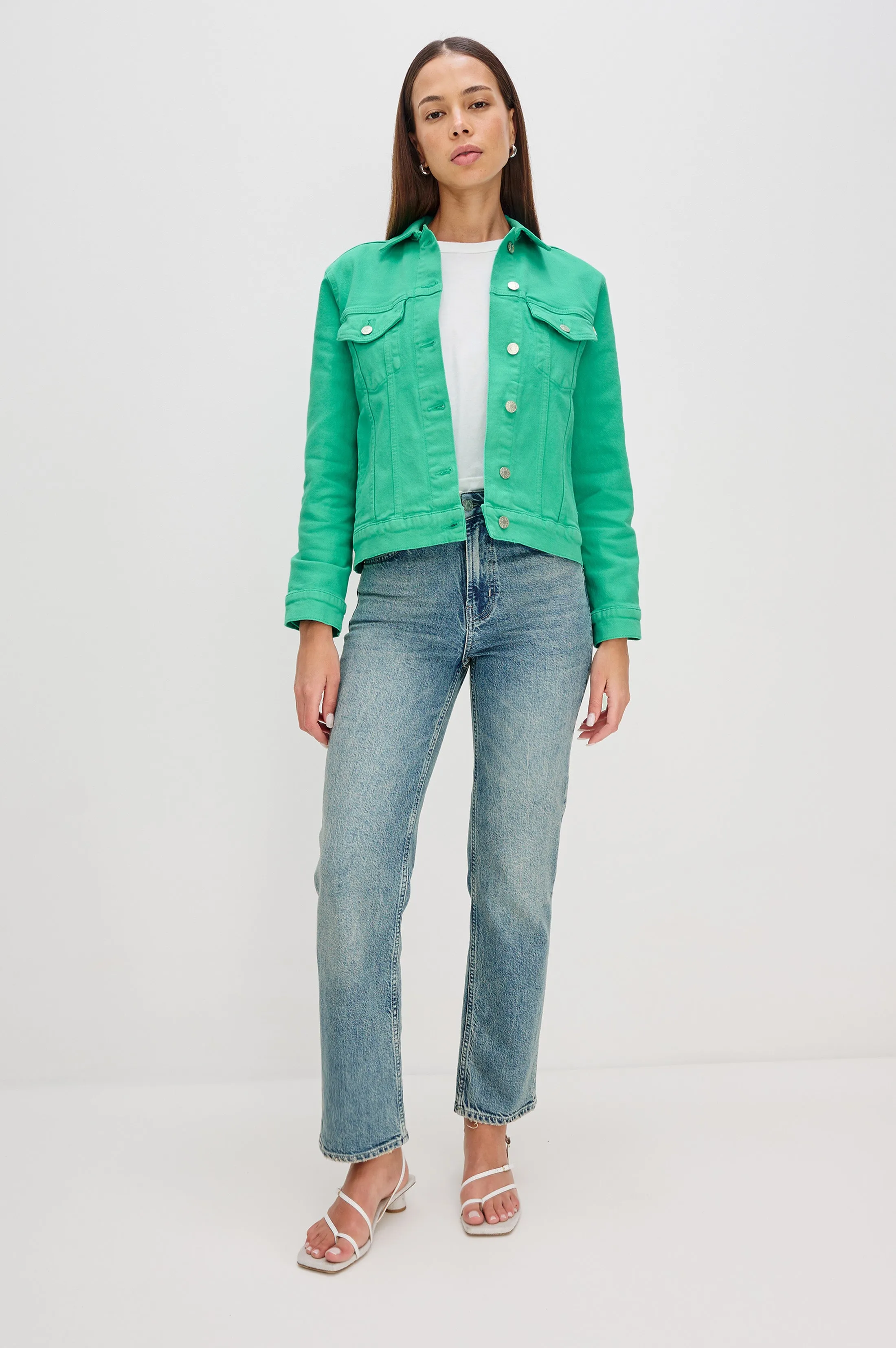 MULHOLLAND JACKET - EMERALD Rails