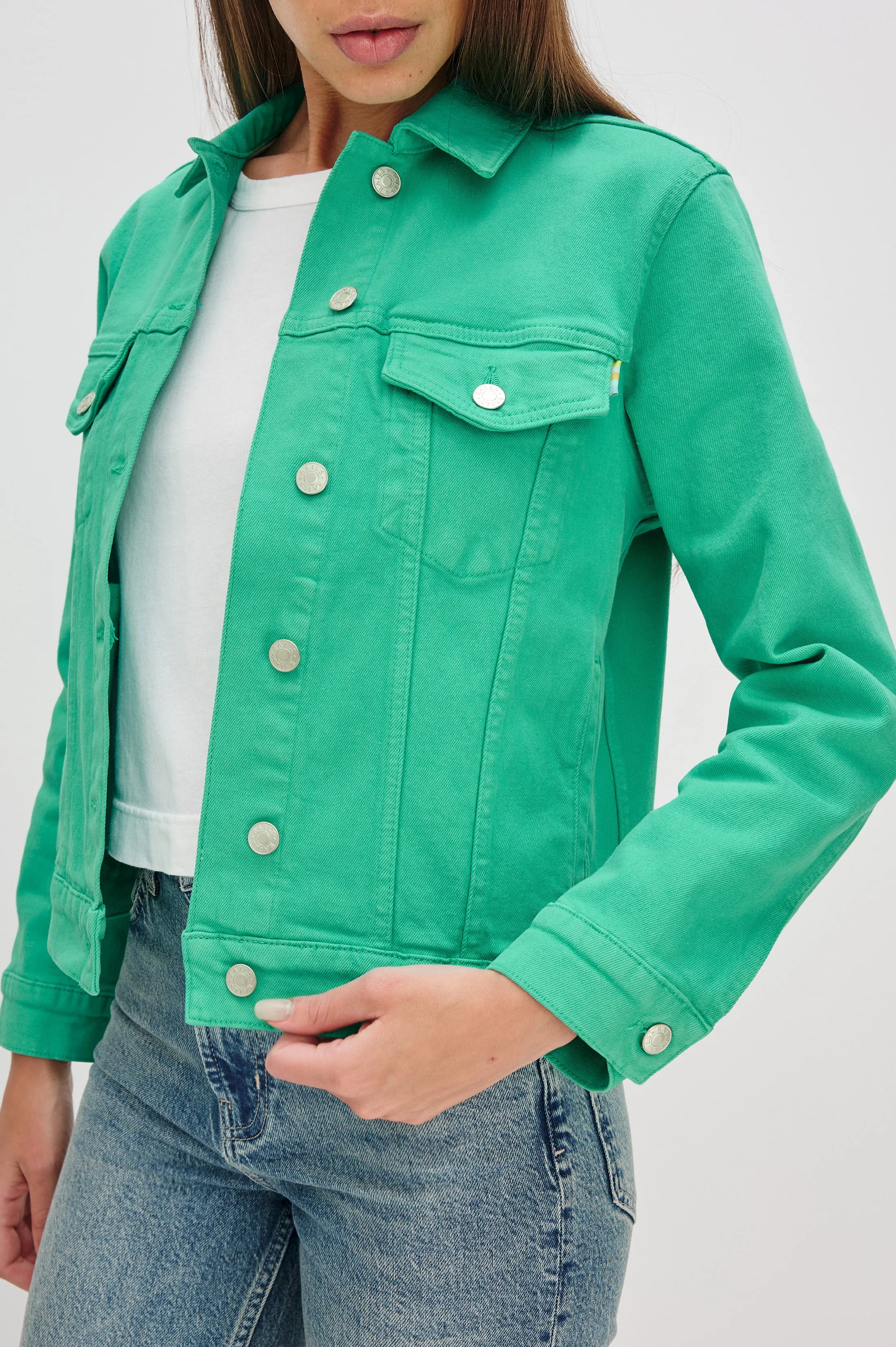 MULHOLLAND JACKET - EMERALD Rails