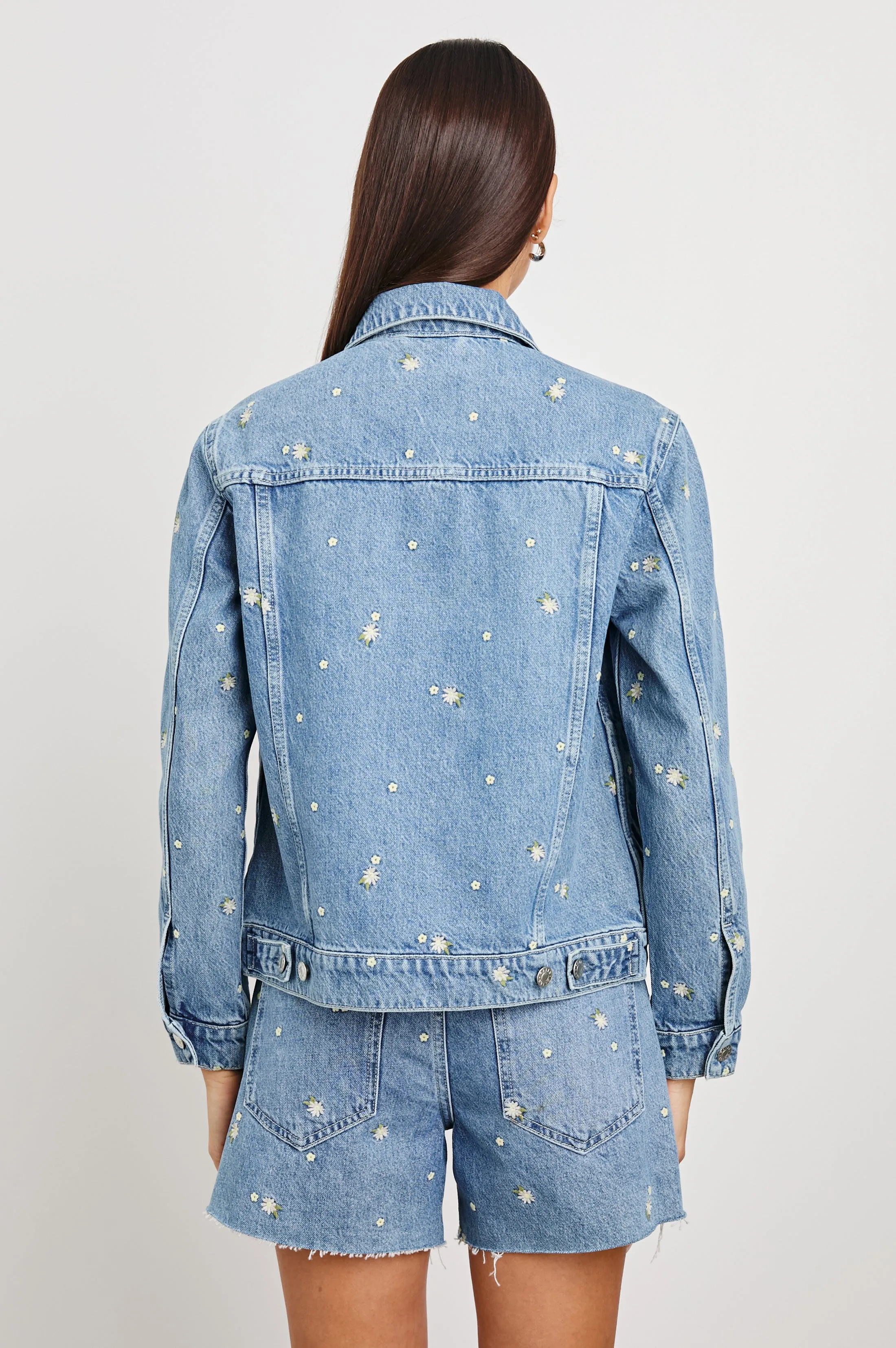 MULHOLLAND JACKET - INDIGO FLORAL Rails