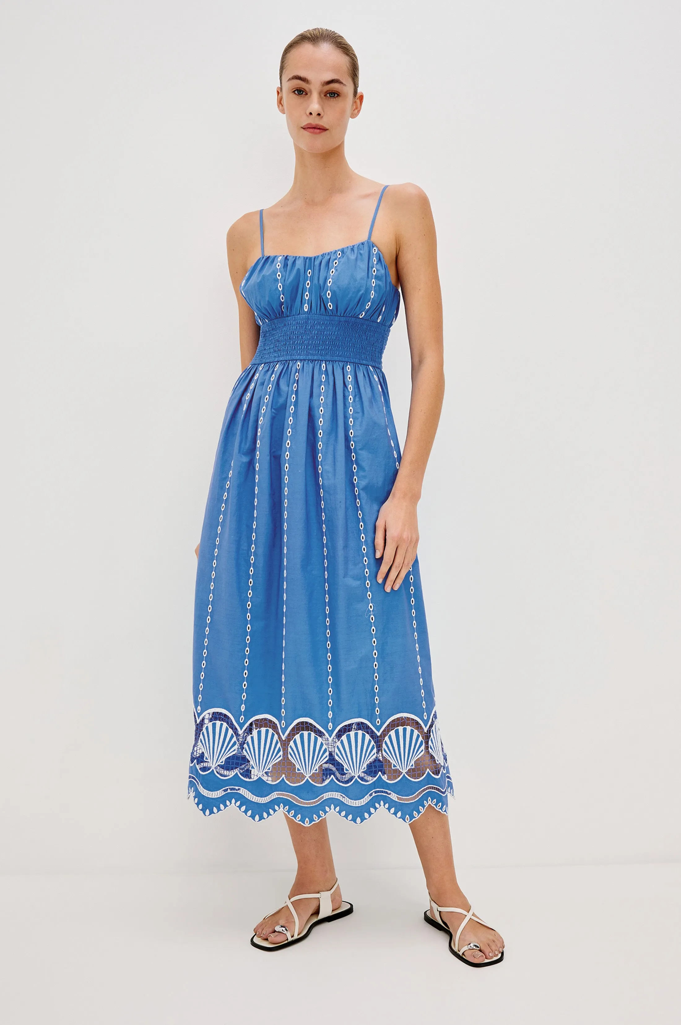 MURANO DRESS - FRENCH BLUE Rails