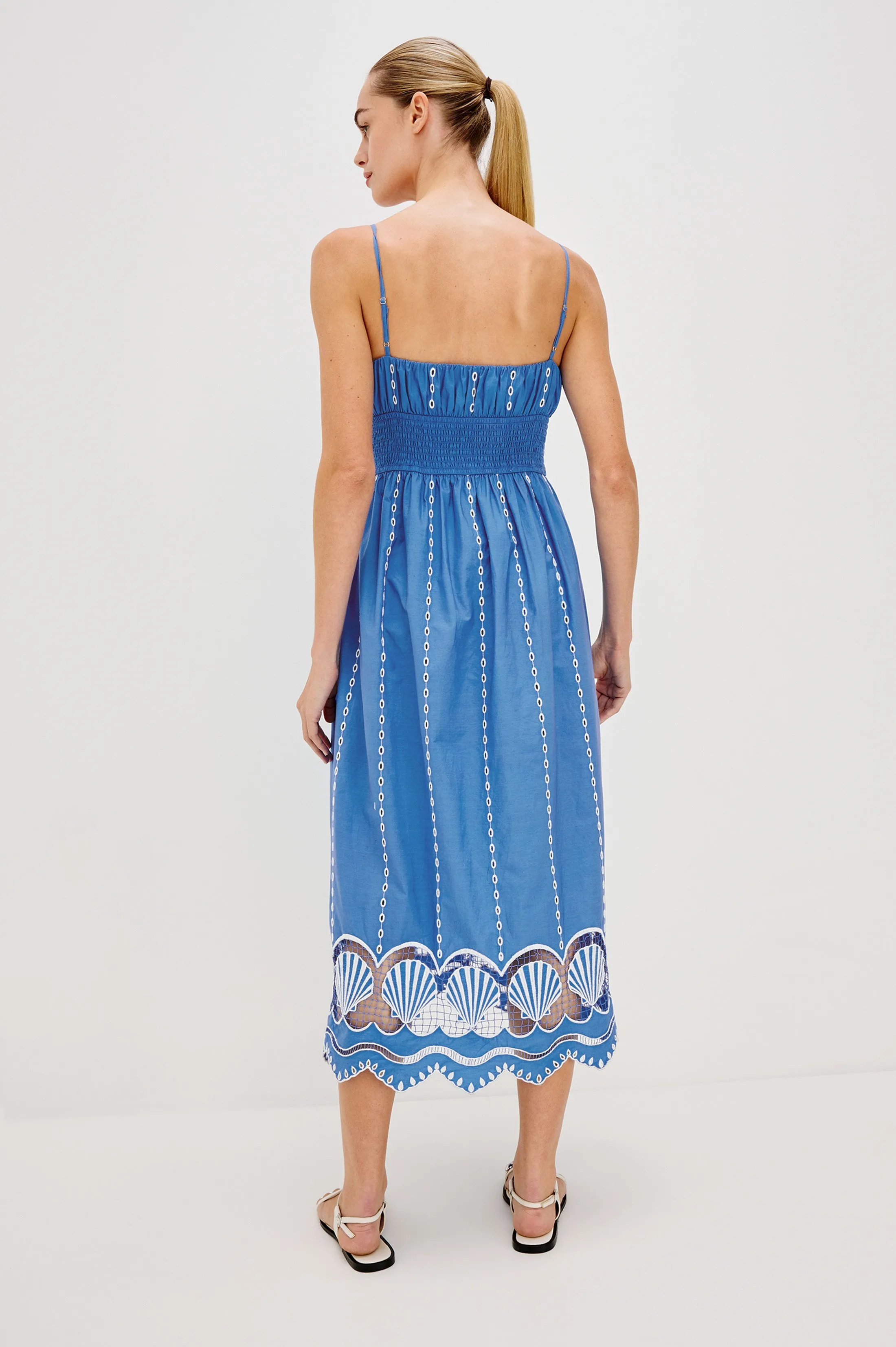 MURANO DRESS - FRENCH BLUE Rails