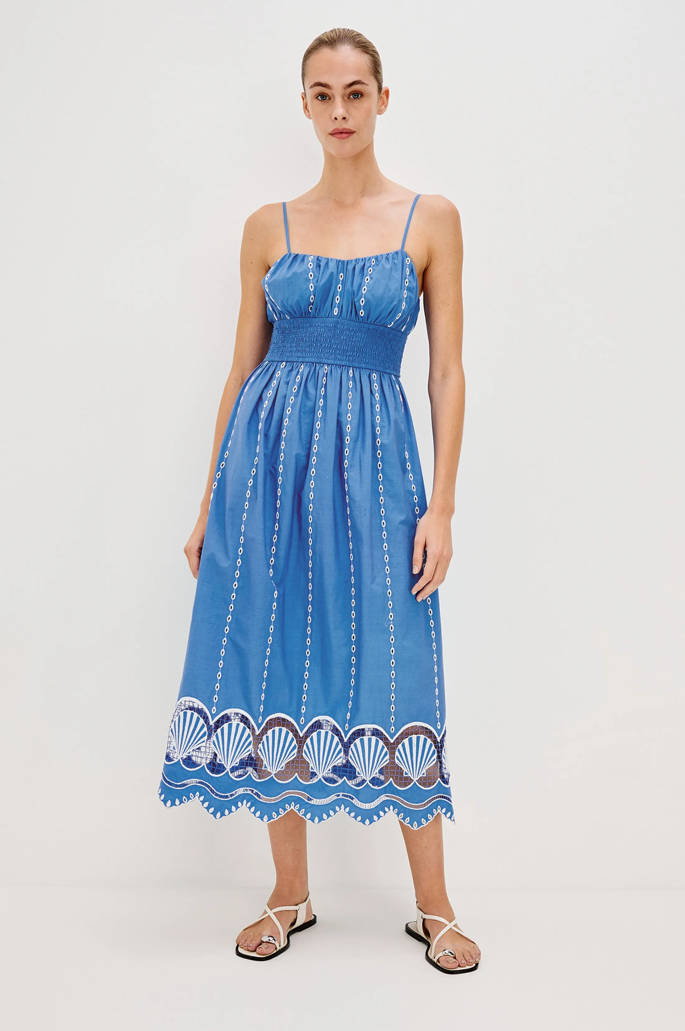 MURANO DRESS - FRENCH BLUE Rails