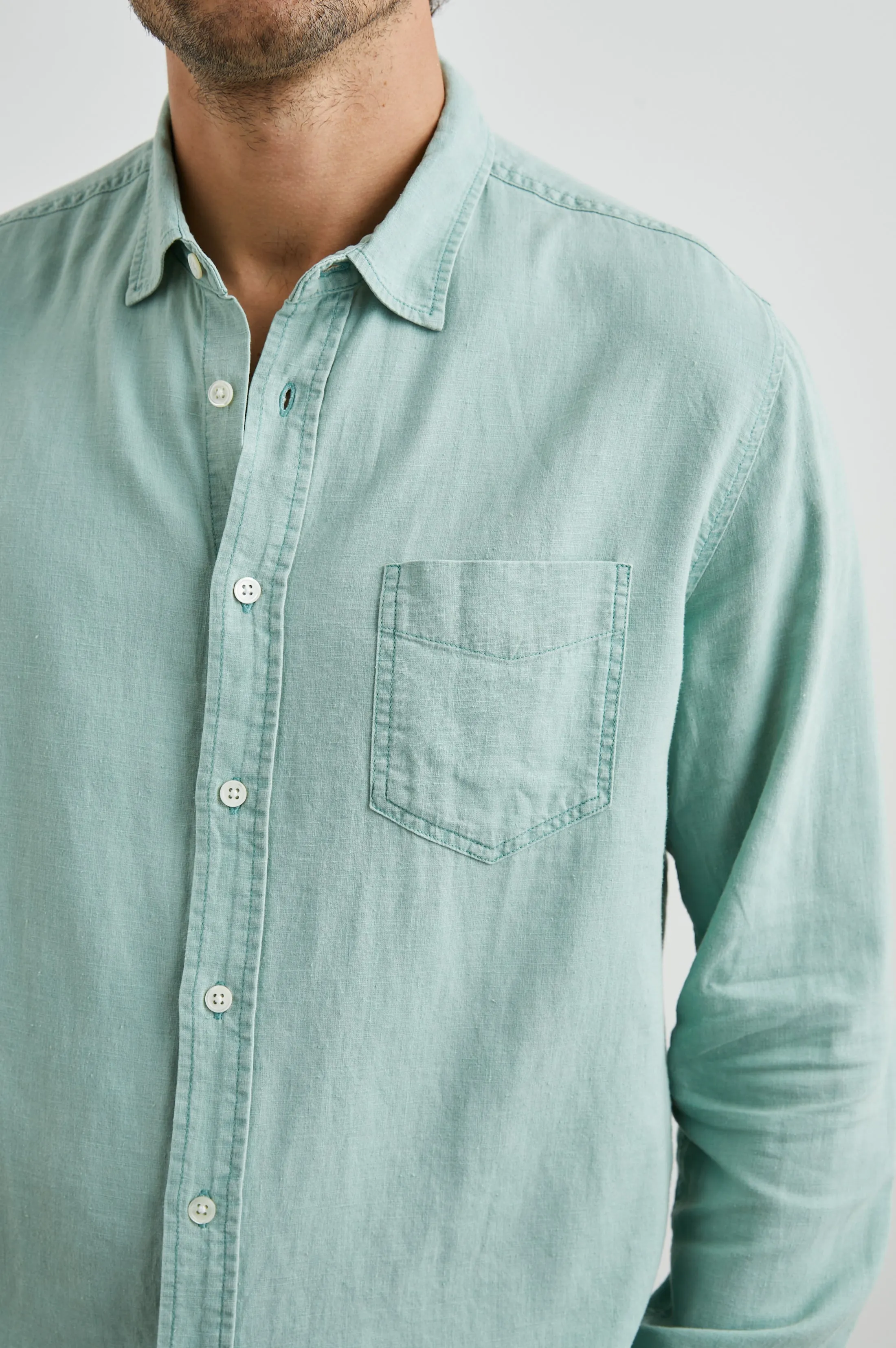 MYKONOS SHIRT - JADE Rails