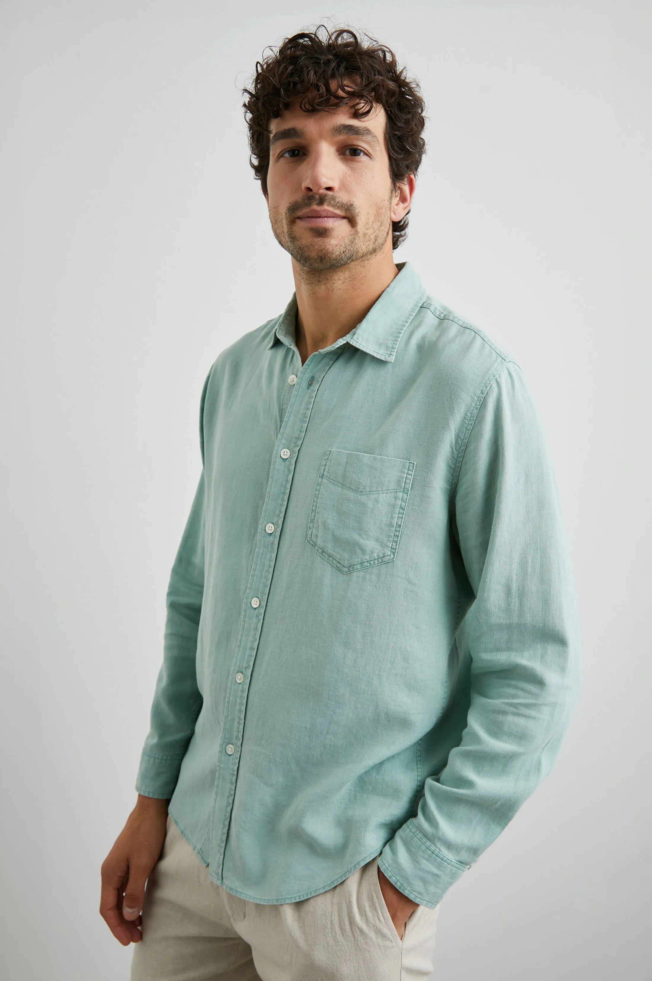 MYKONOS SHIRT - JADE Rails