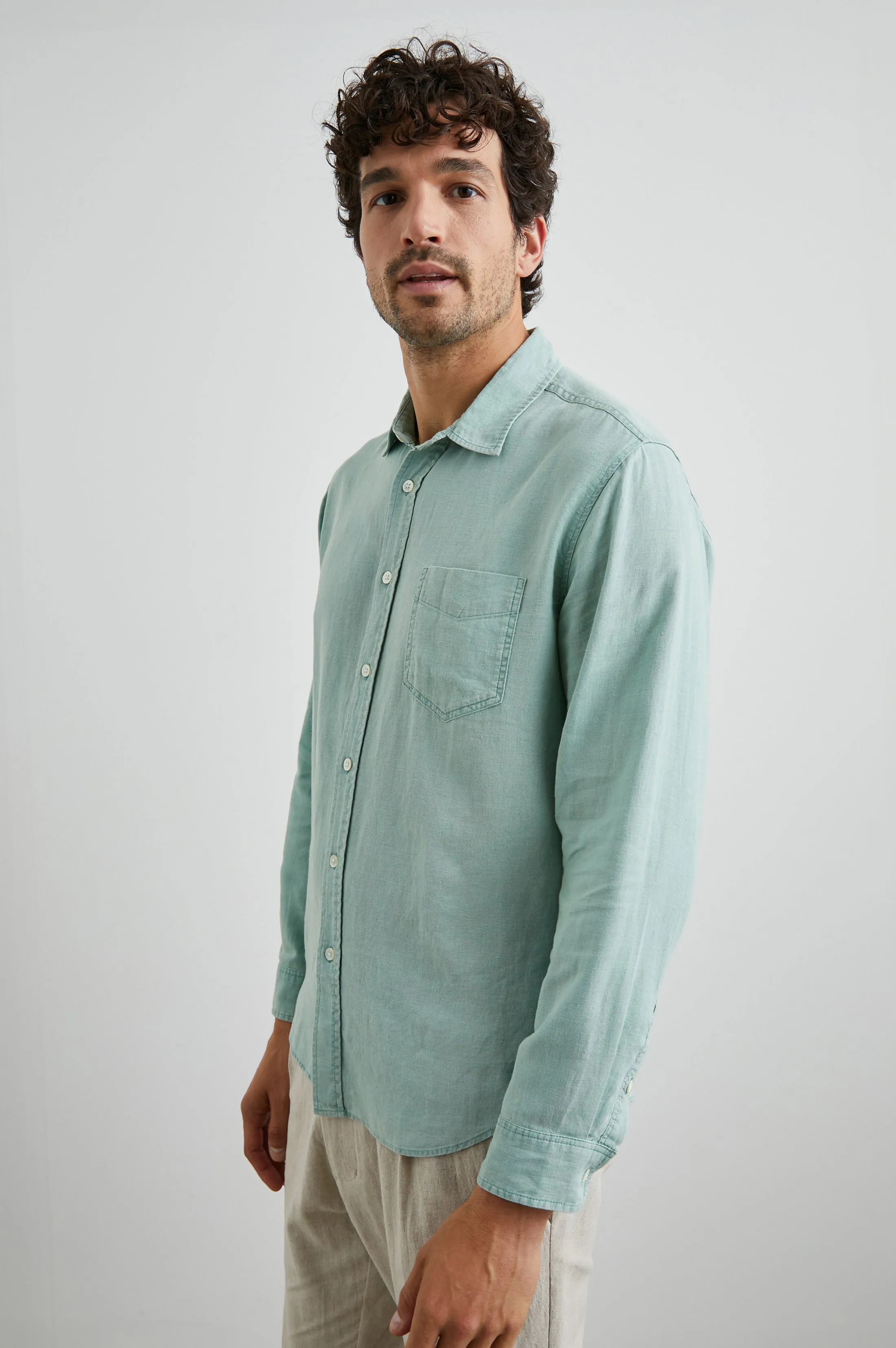 MYKONOS SHIRT - JADE Rails