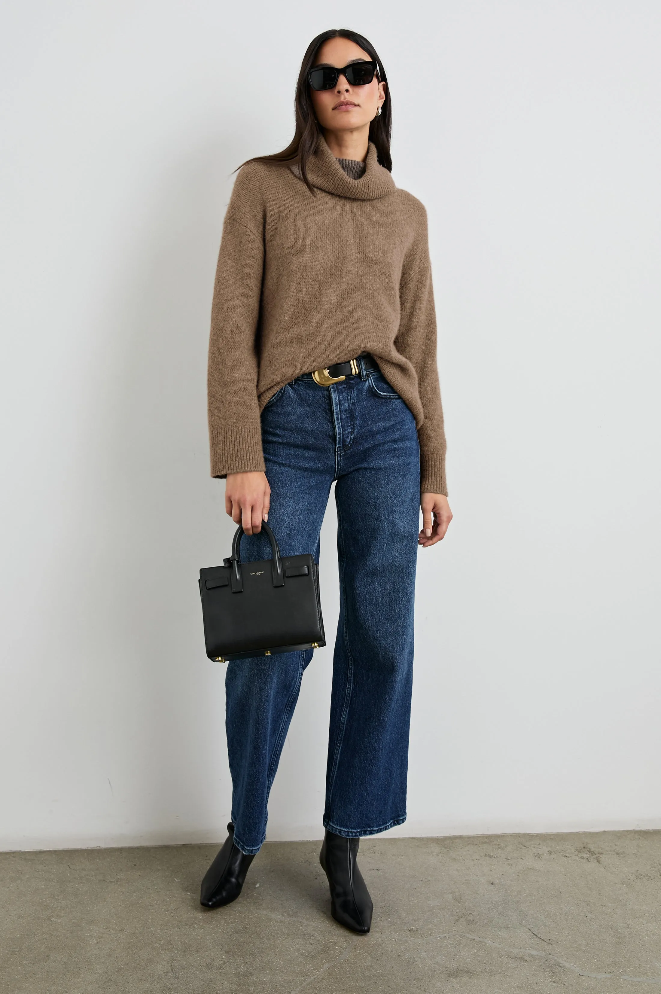 NADINE SWEATER - OATMEAL Rails