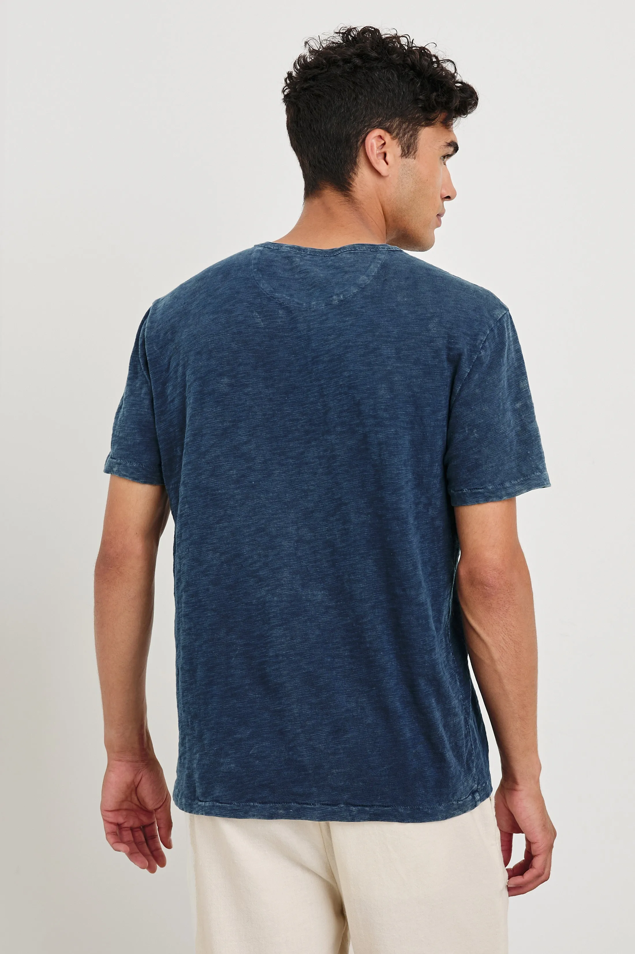 NEIL T-SHIRT - VINTAGE INDIGO Rails