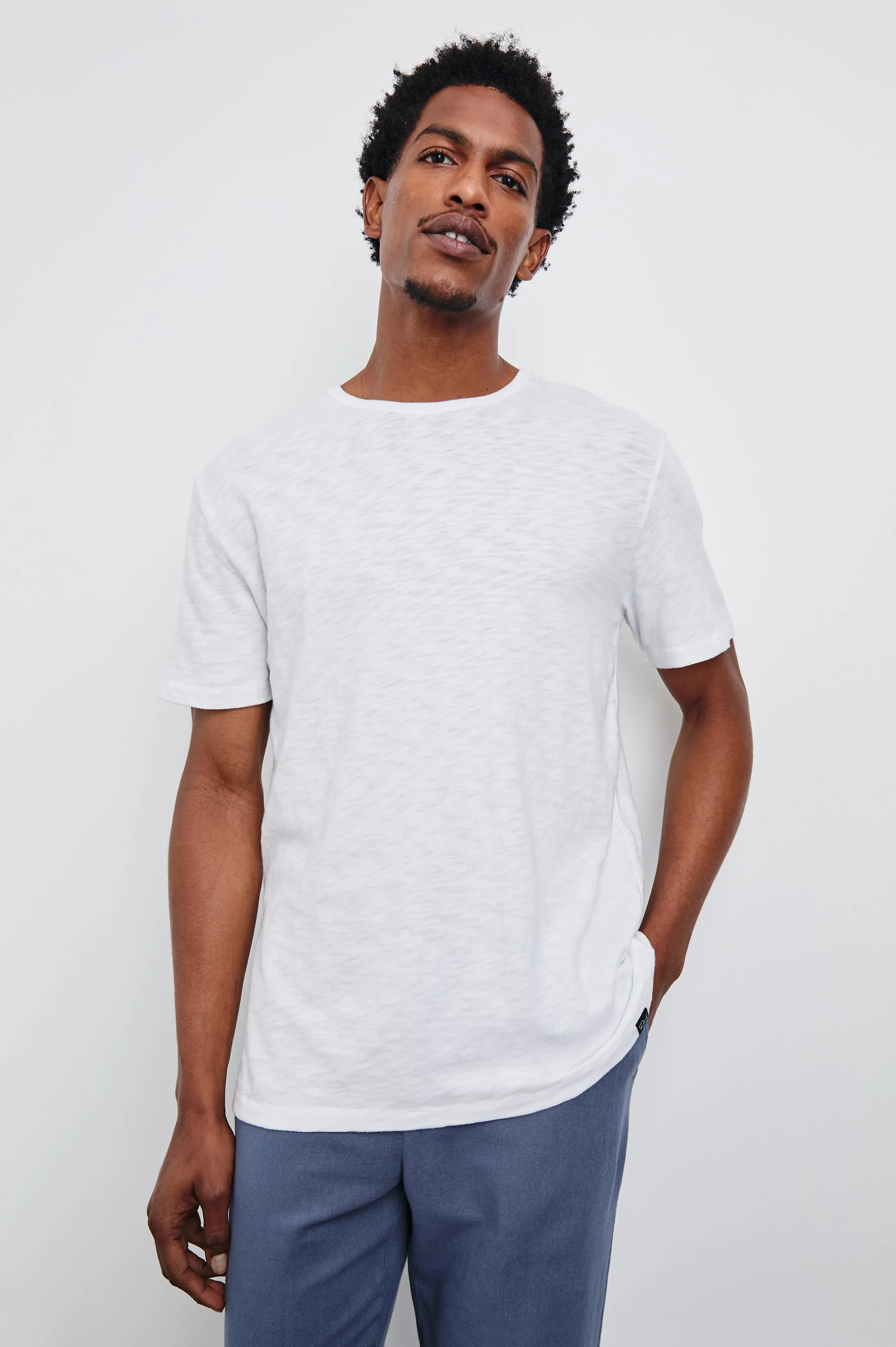 NEIL T-SHIRT - WHITE Rails