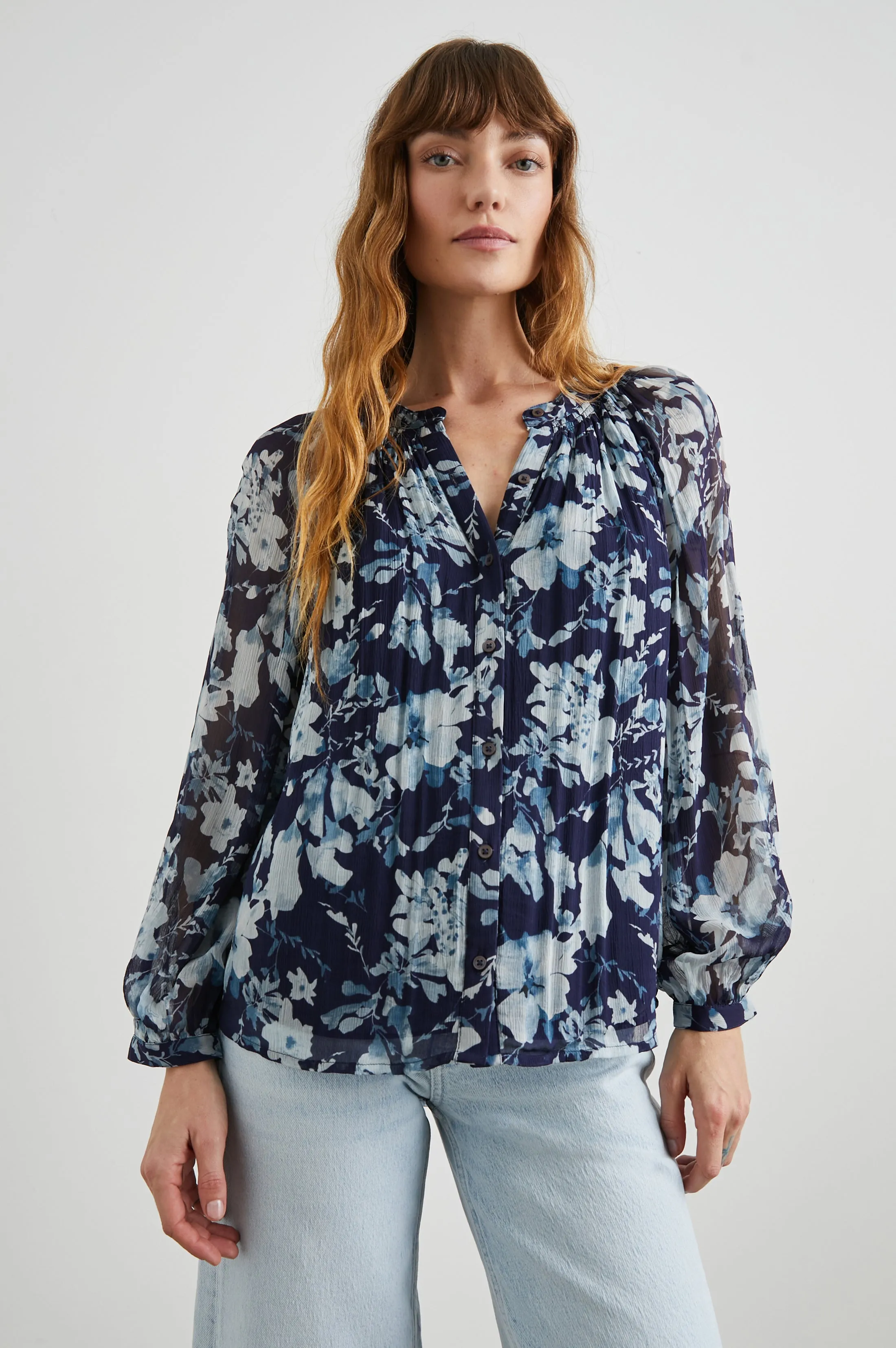 NESSIE TOP - INDIGO BLOSSOMS Rails