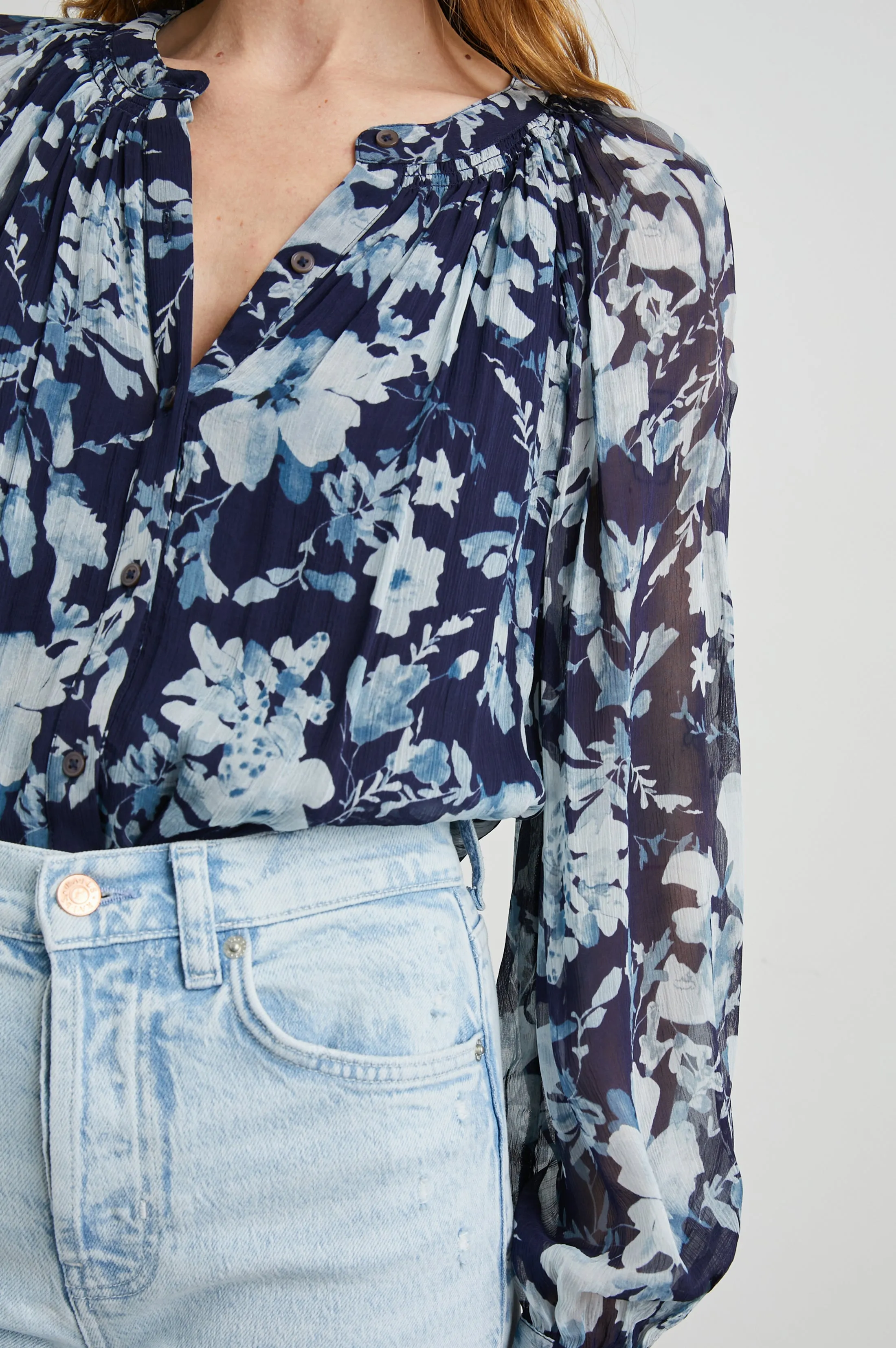 NESSIE TOP - INDIGO BLOSSOMS Rails