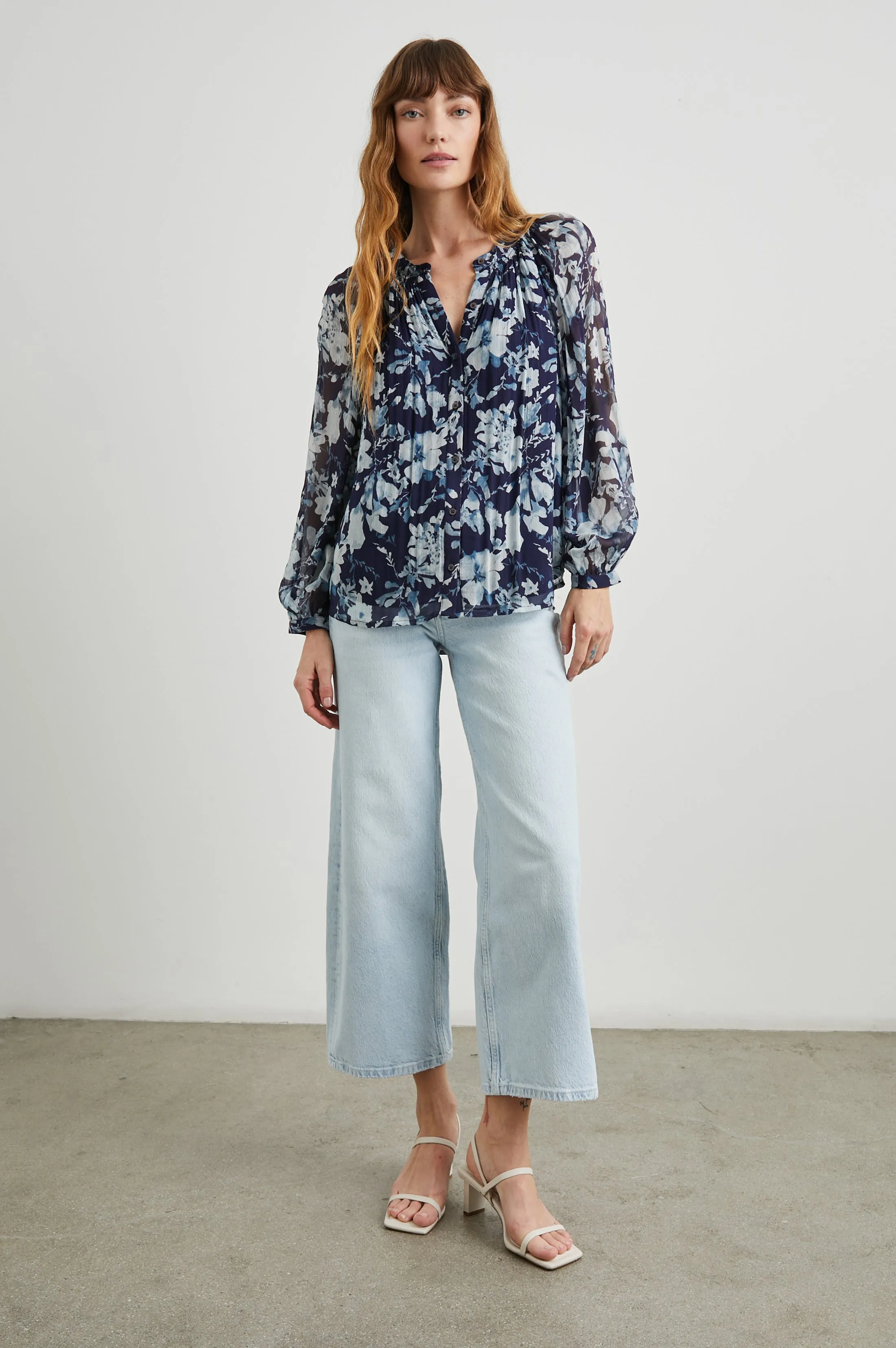 NESSIE TOP - INDIGO BLOSSOMS Rails