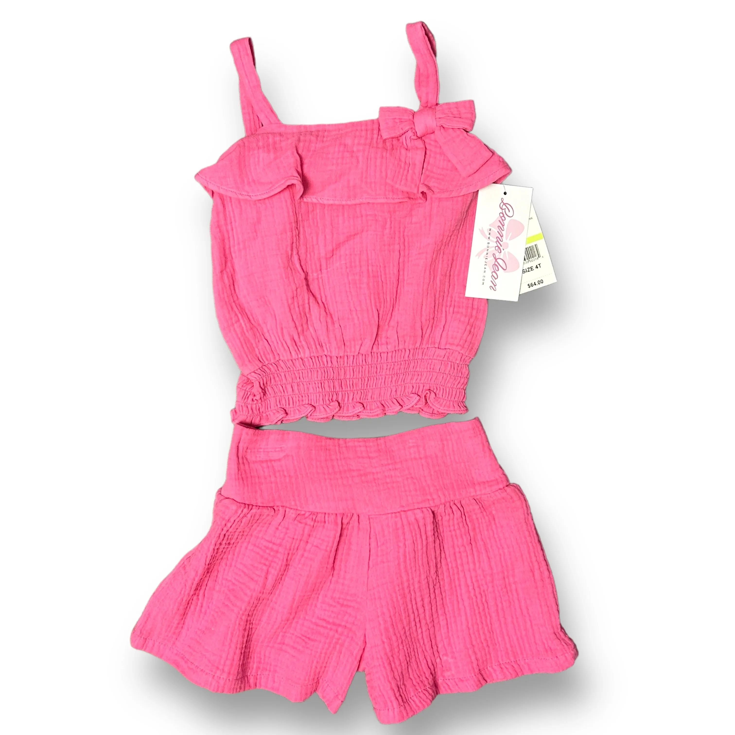 NEW! Girls Size 4/5 Lot: Outfit, Dress, and Shirts Spring / Summer Collection