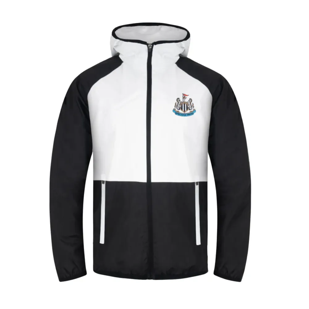 Newcastle United Official Adults Shower Jacket