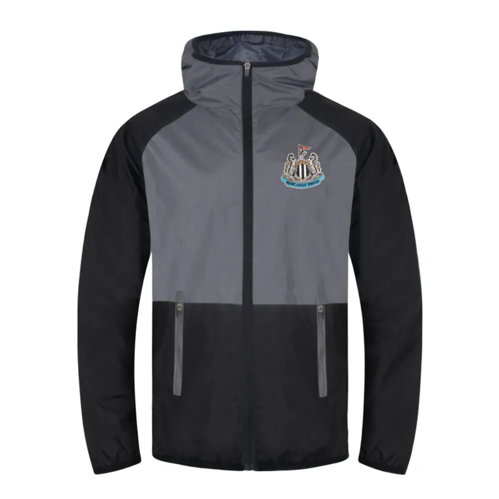 Newcastle United Official Adults Shower Jacket