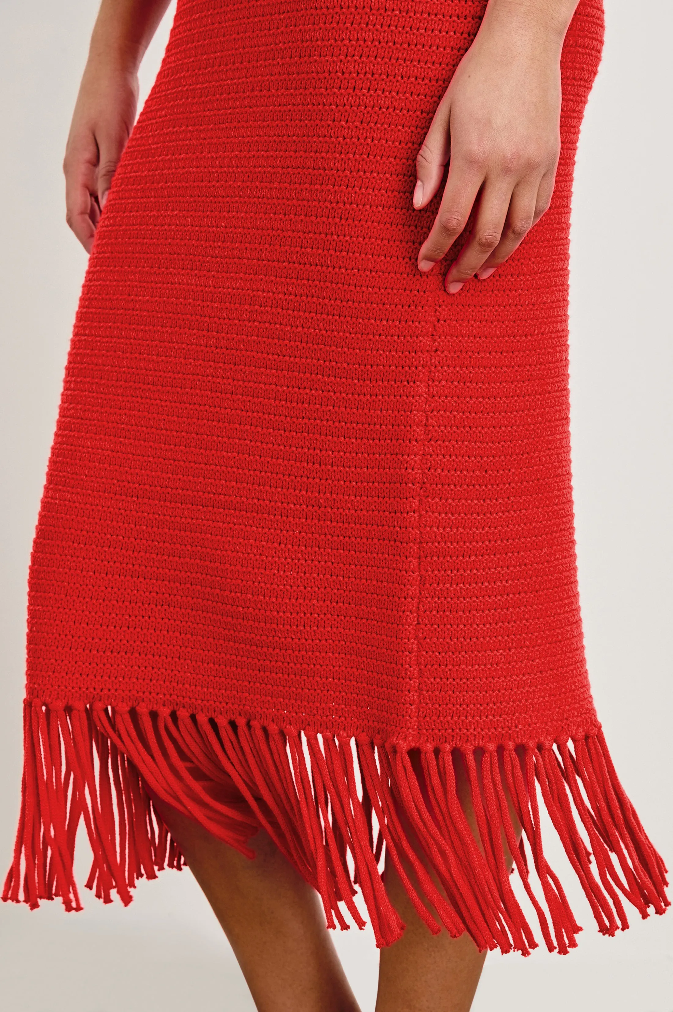 NIA DRESS - CHERRY Rails