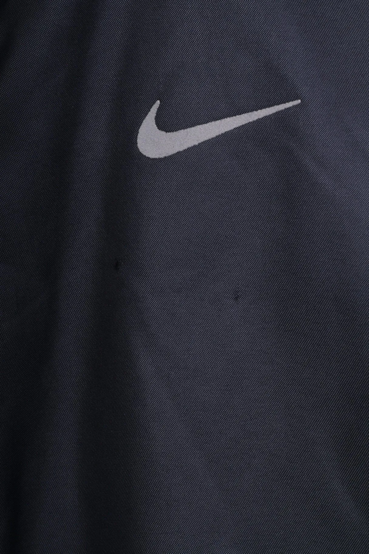 Nike Womens L 173 (M) Jacket Grey Zip Up Padded Fitted Top Just Do It