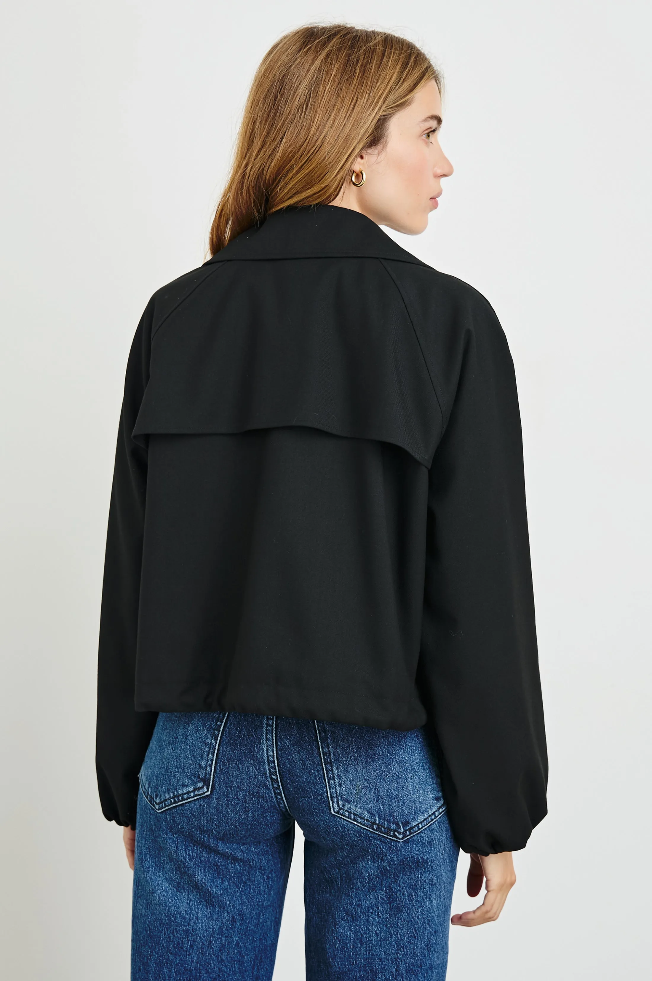 NORTH JACKET - BLACK TWILL Rails