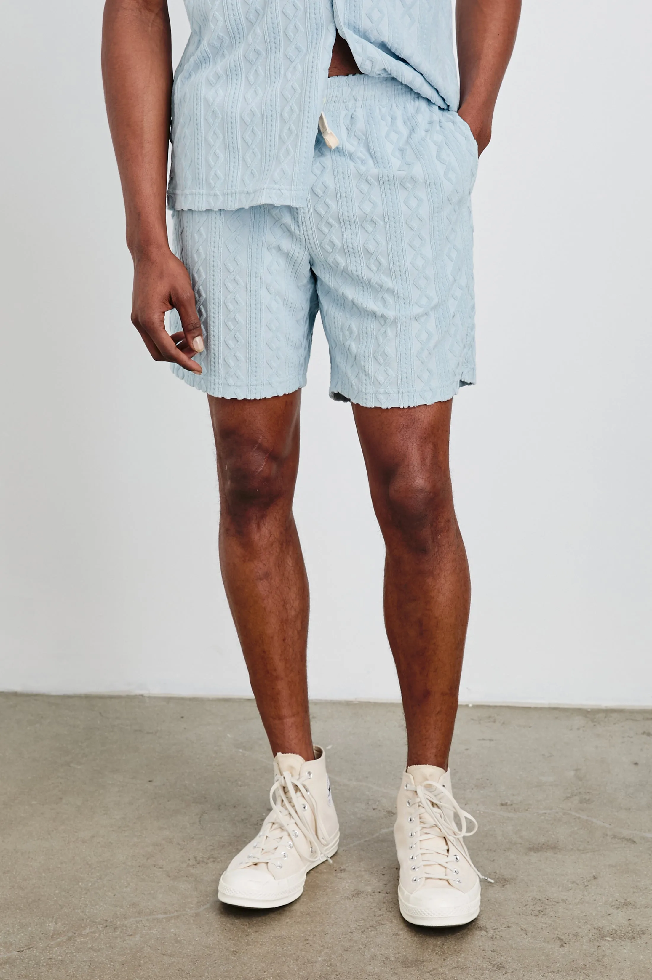 NOVA SHORT - COASTAL BLUE Rails
