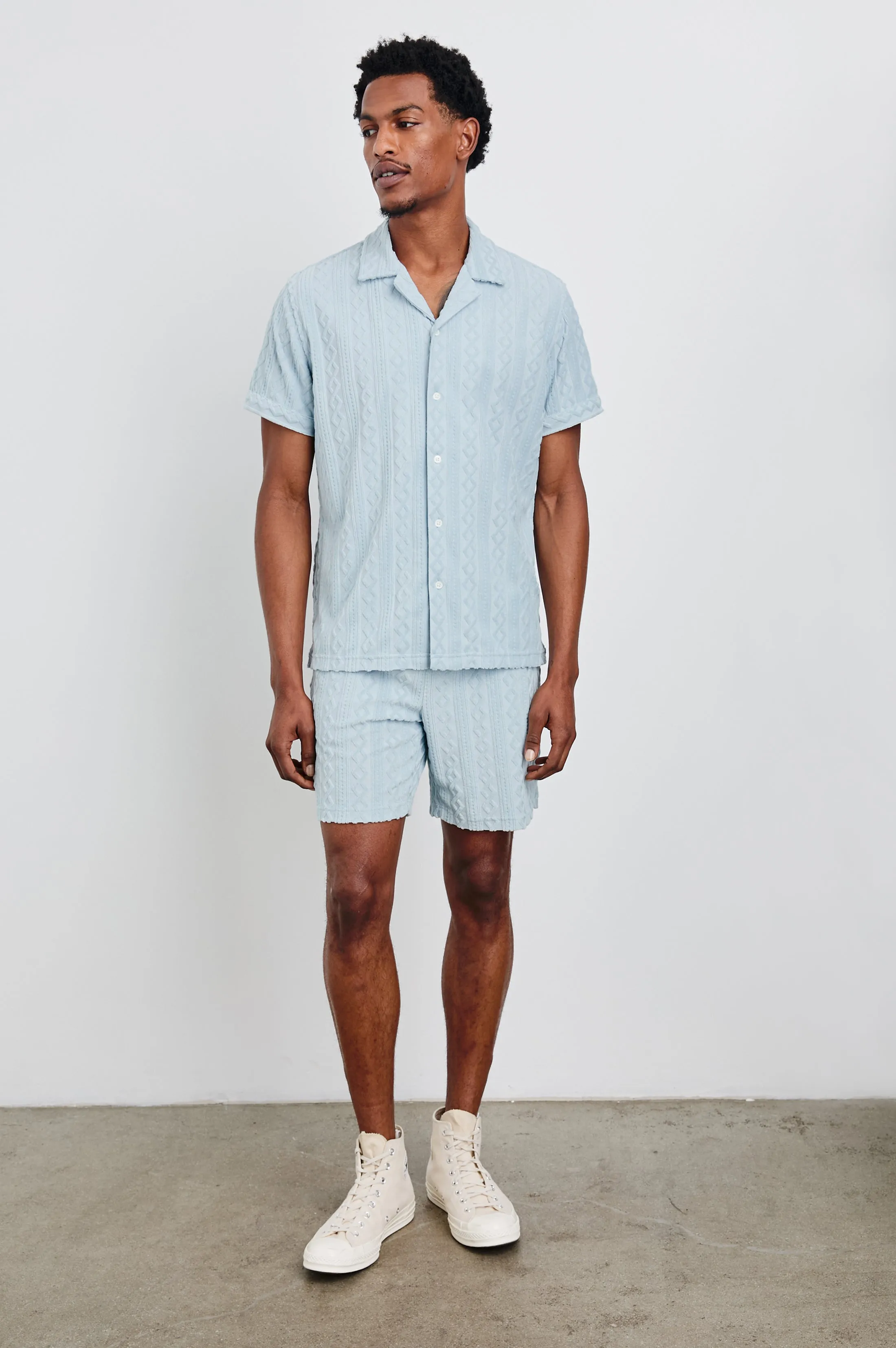 NOVA SHORT - COASTAL BLUE Rails