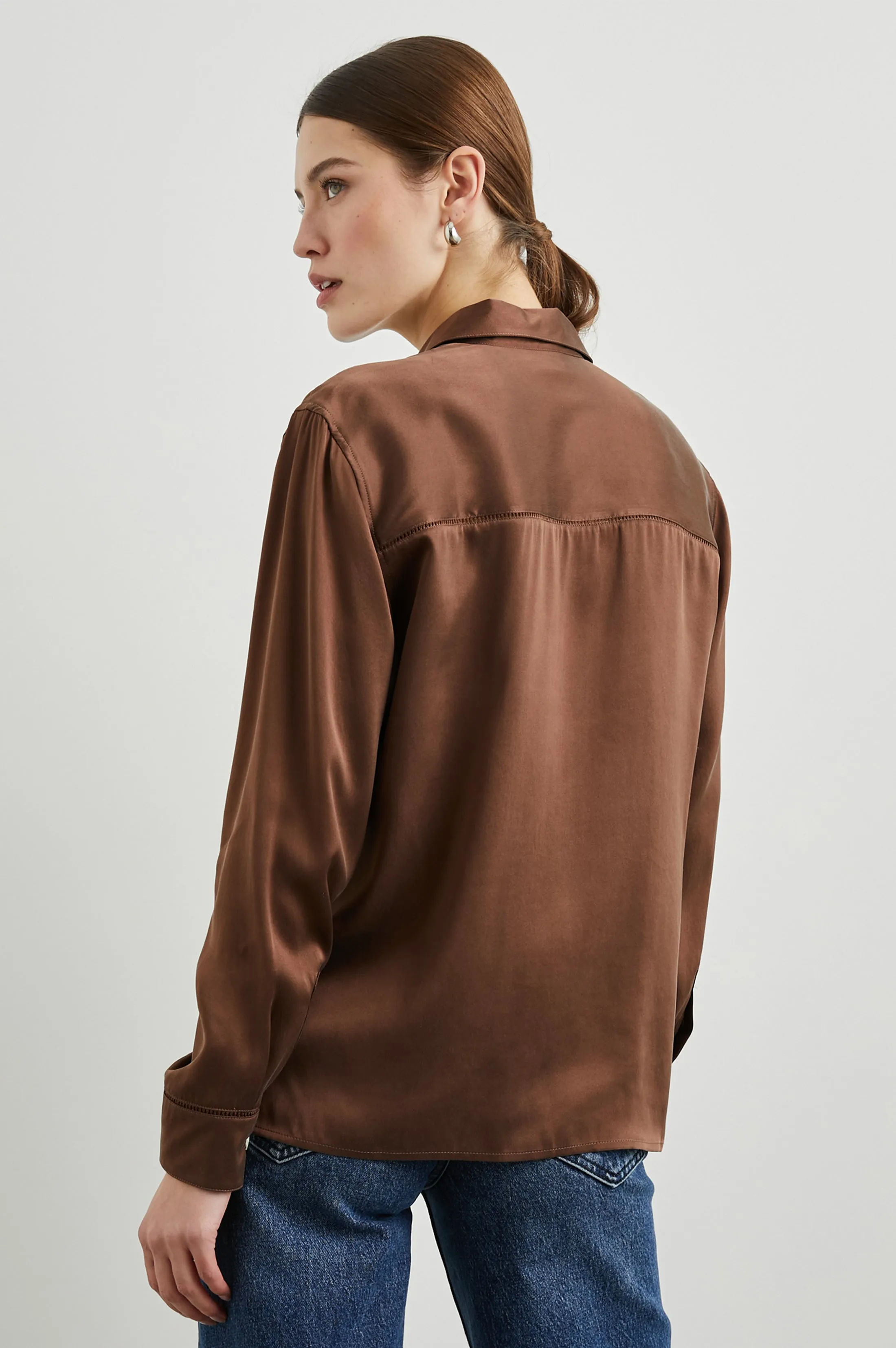 OAK SHIRT - ESPRESSO Rails