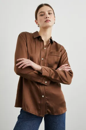 OAK SHIRT - ESPRESSO Rails