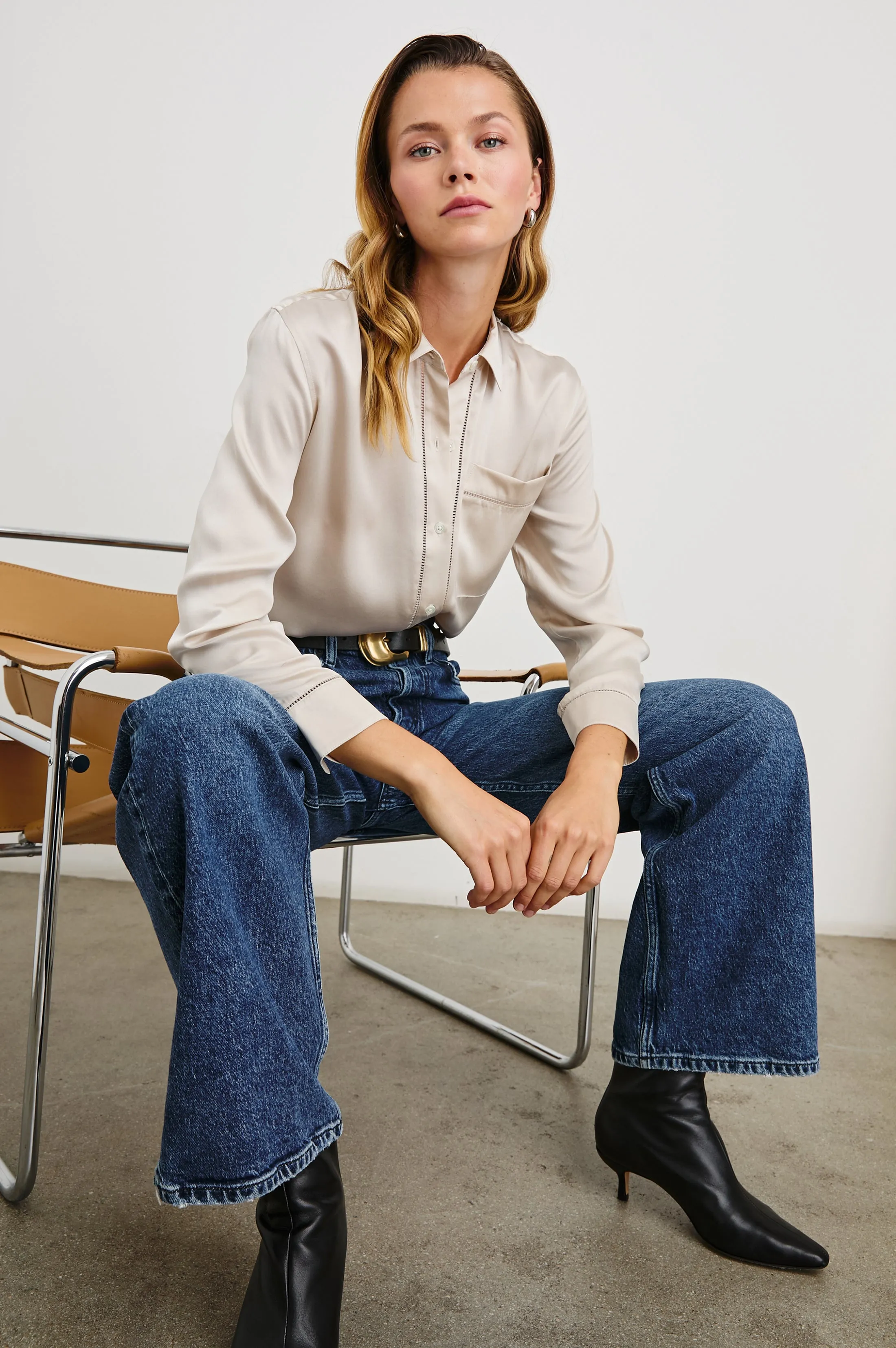 OAK SHIRT - MOONBEAM Rails