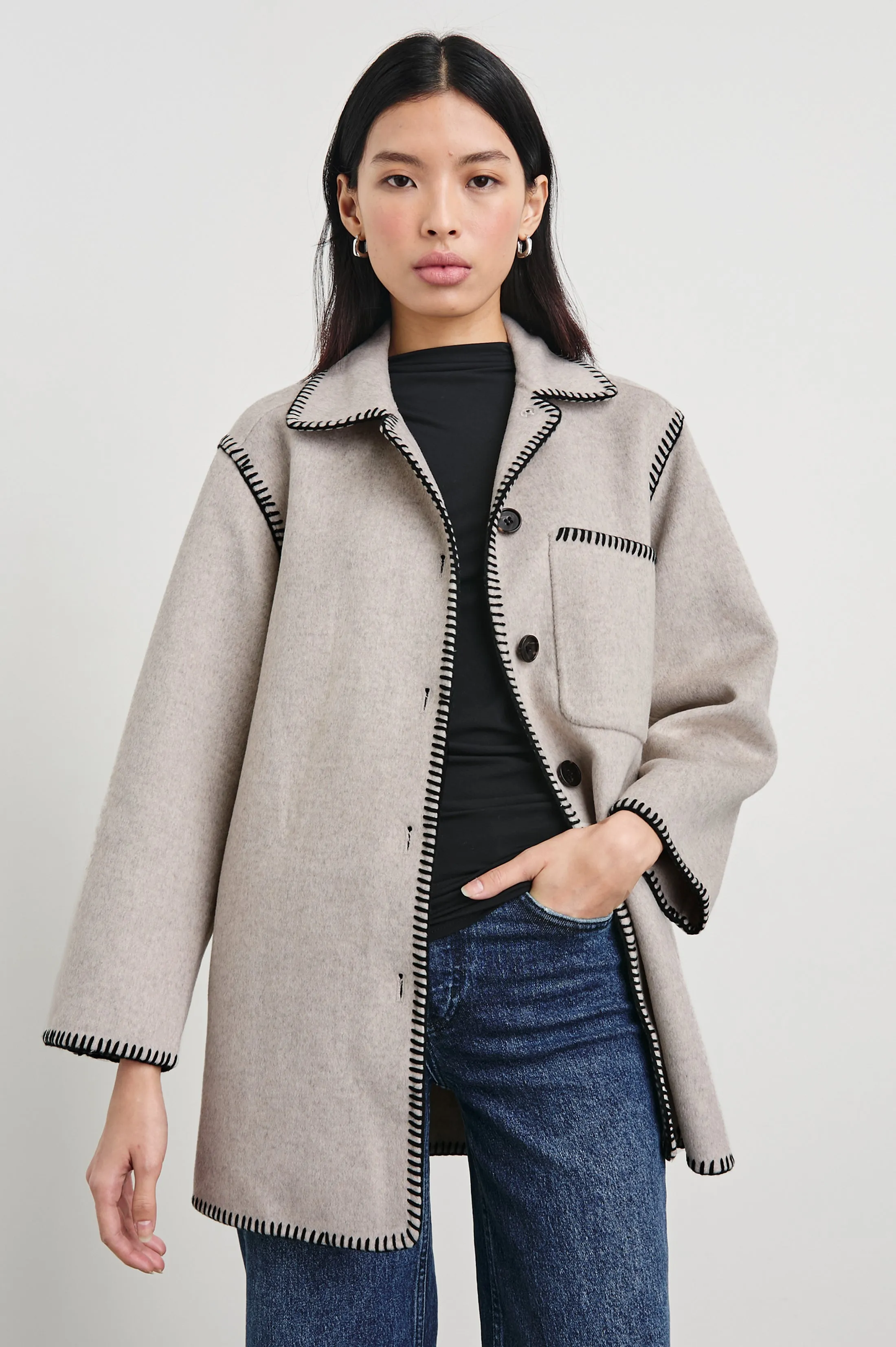 ODYSSEY JACKET - OATMEAL Rails