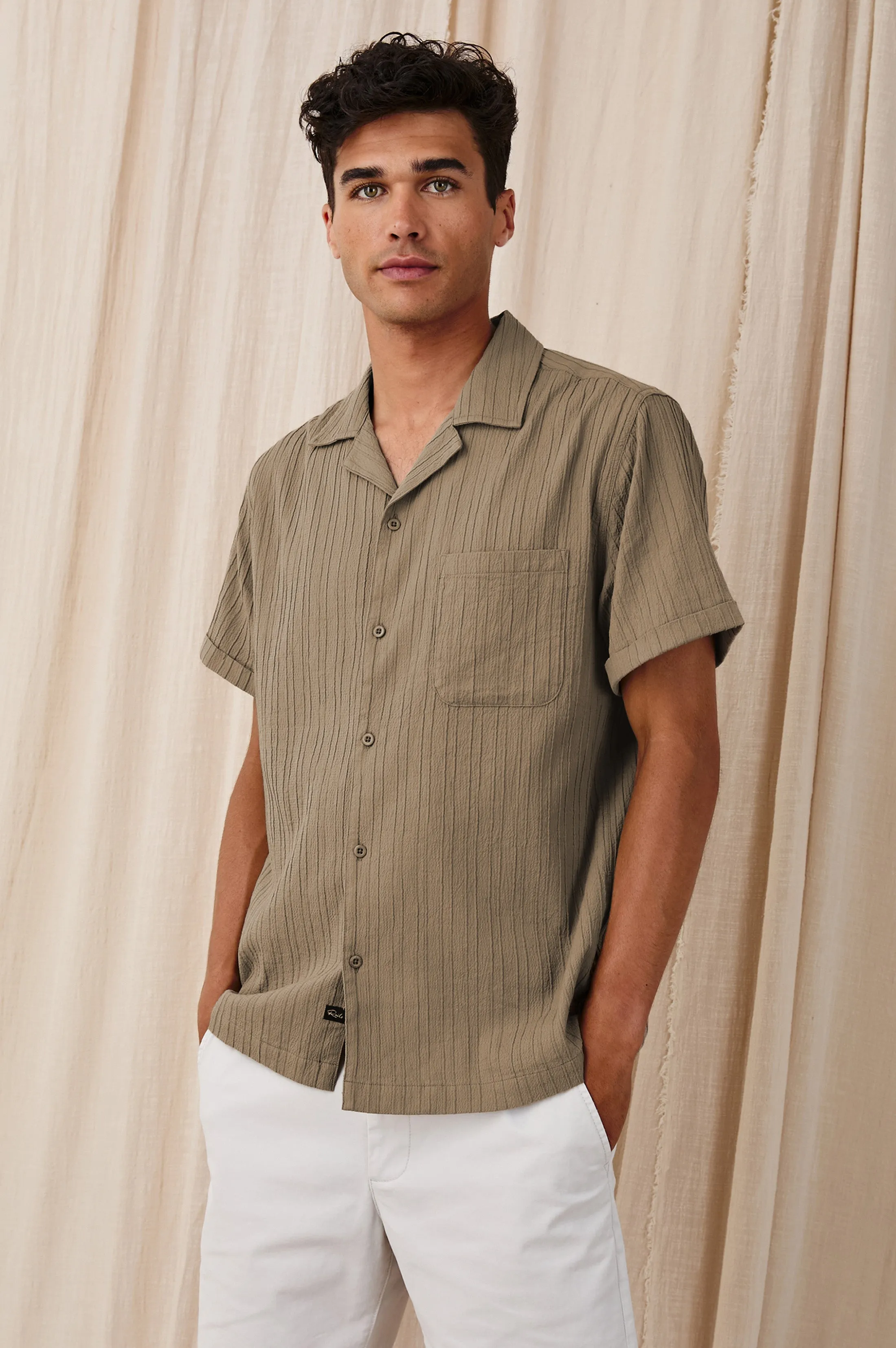OHANA SHIRT - OLIVE Rails