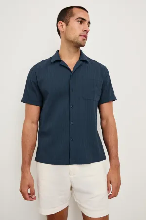 OHANA SHIRT - SEA BLUE Rails