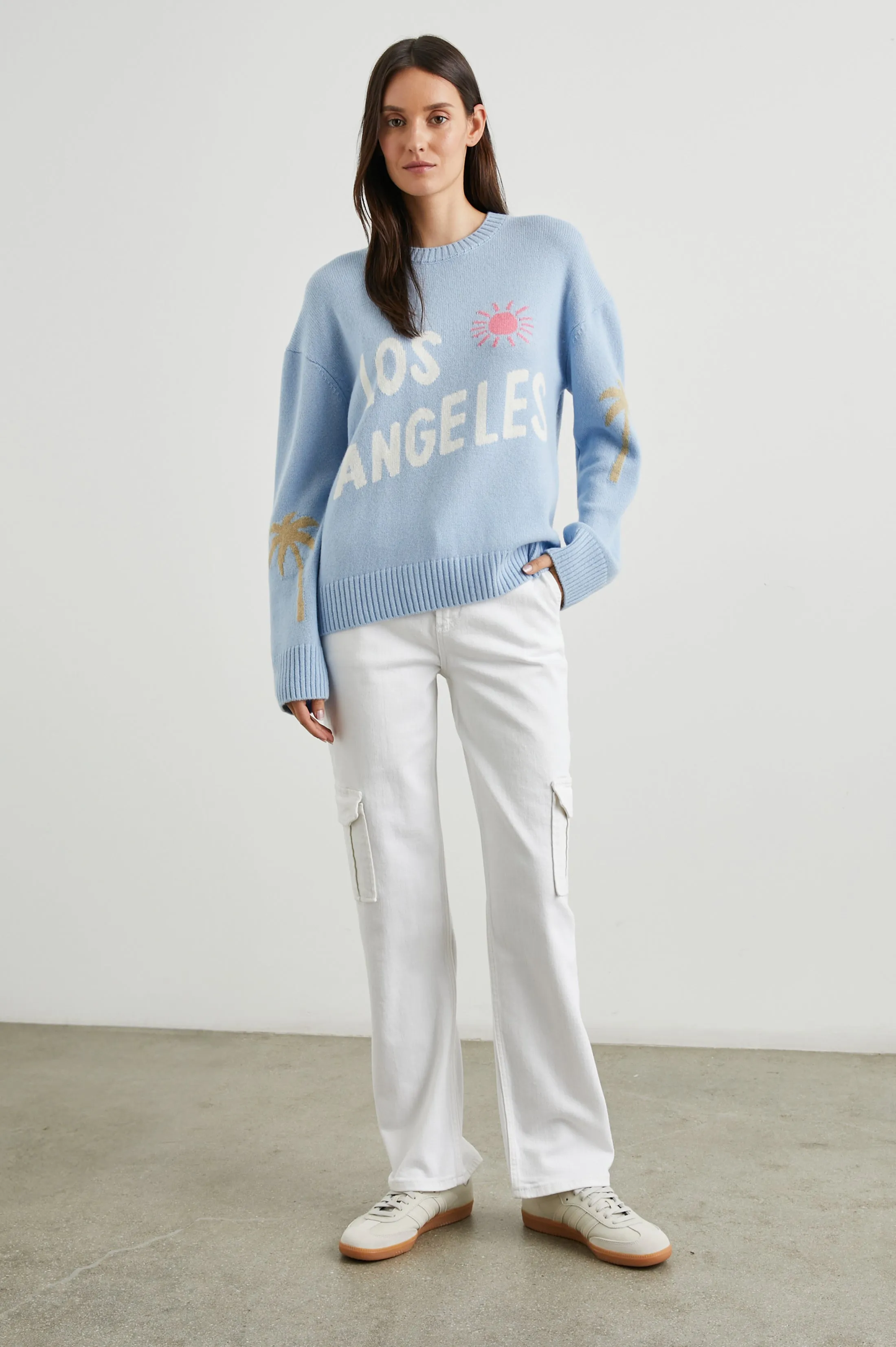 OLIVIA SWEATER - LOS ANGELES BLUE Rails